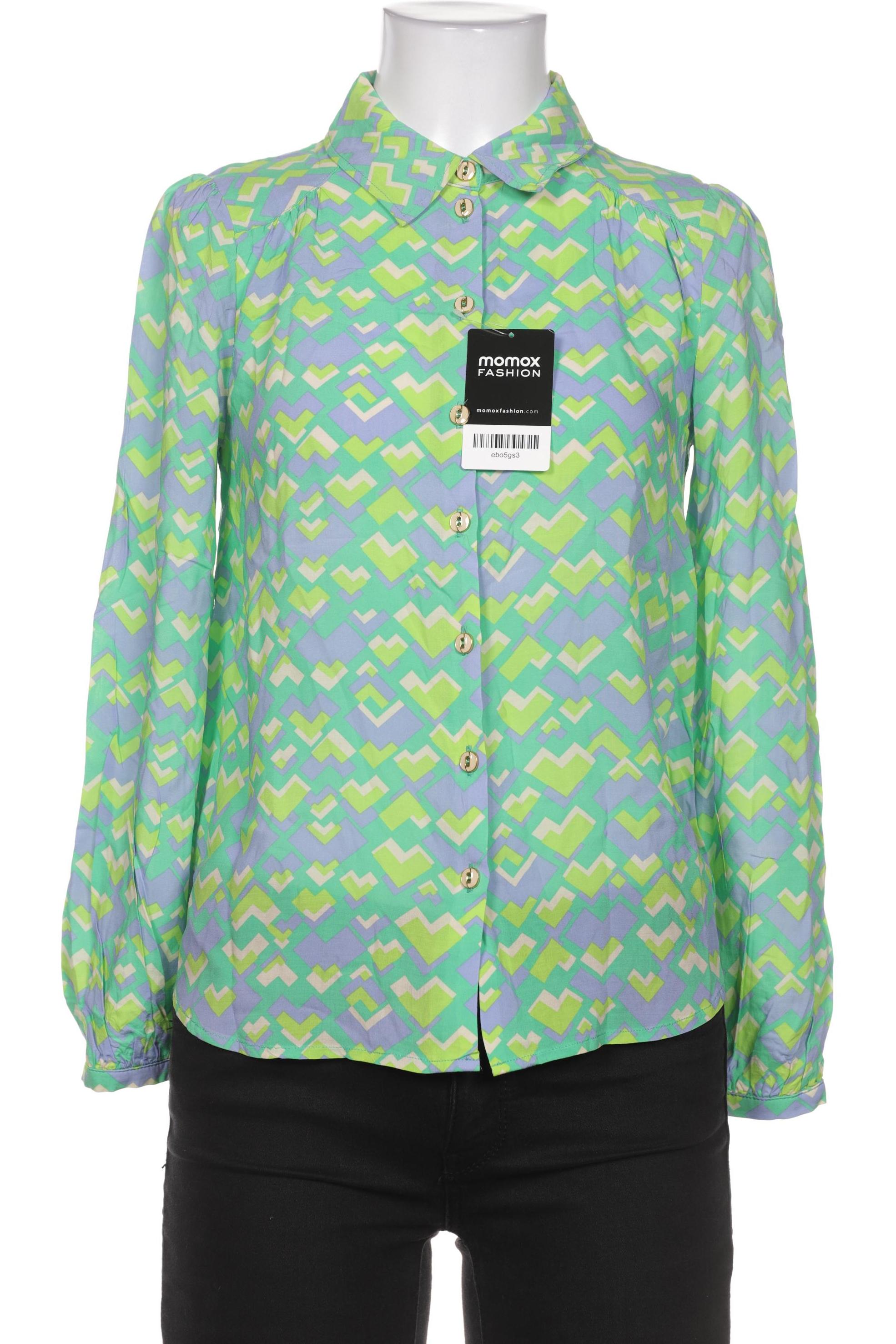 

King Louie Damen Bluse, grün, Gr. 34