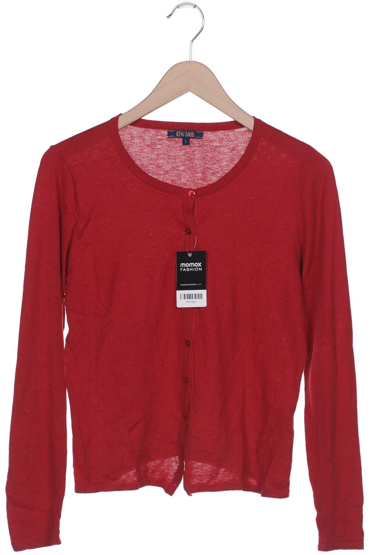 

KING LOUIE Damen Strickjacke, rot