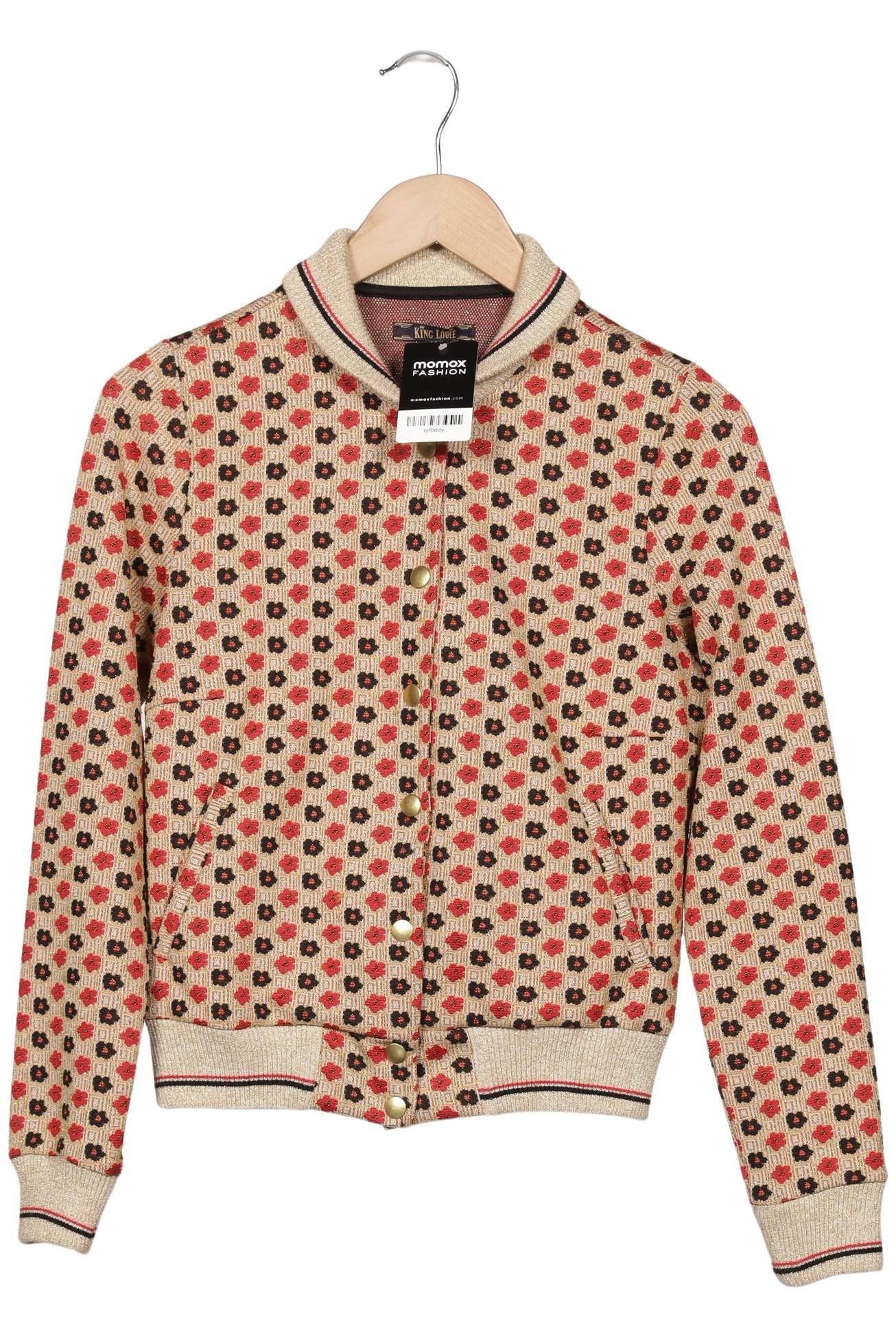 

King Louie Damen Strickjacke, mehrfarbig, Gr. 38