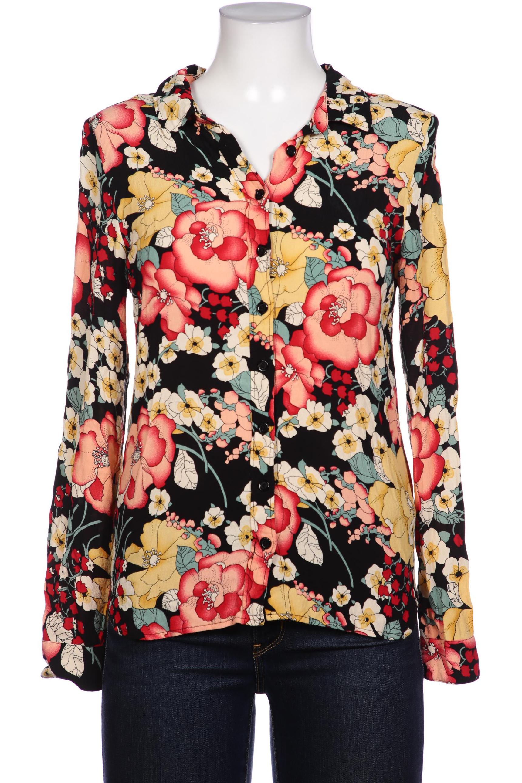 

King Louie Damen Bluse, mehrfarbig, Gr. 40