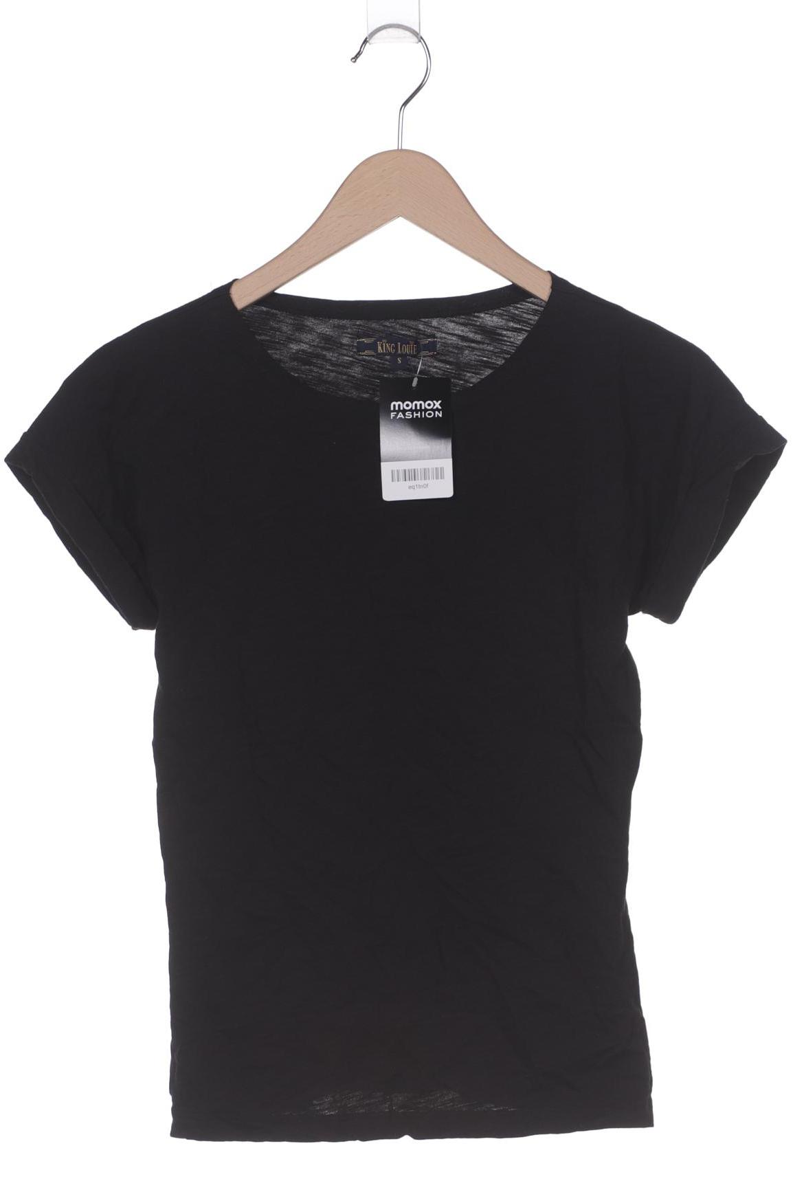 

King Louie Damen T-Shirt, schwarz, Gr. 36