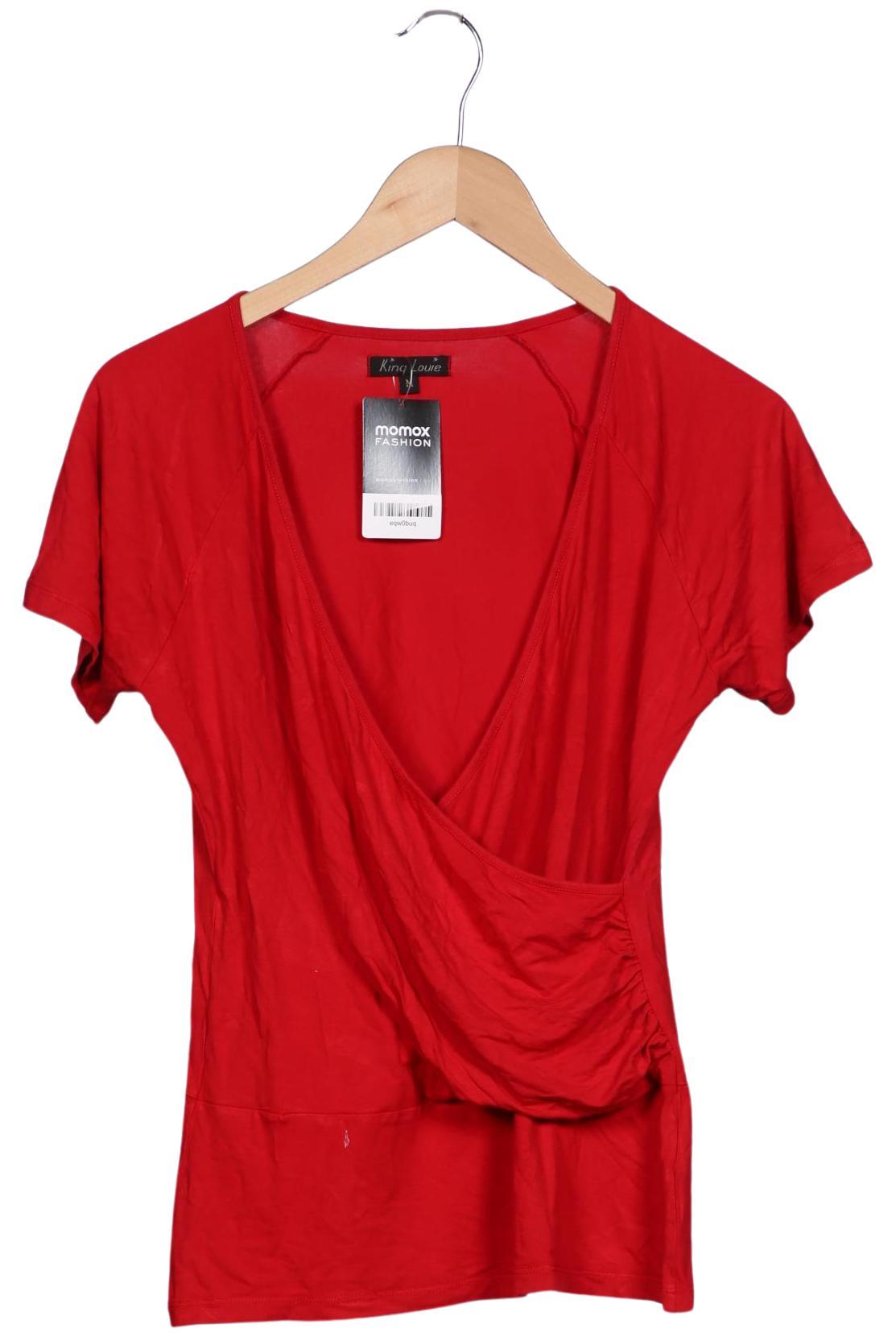 

King Louie Damen T-Shirt, rot, Gr. 38
