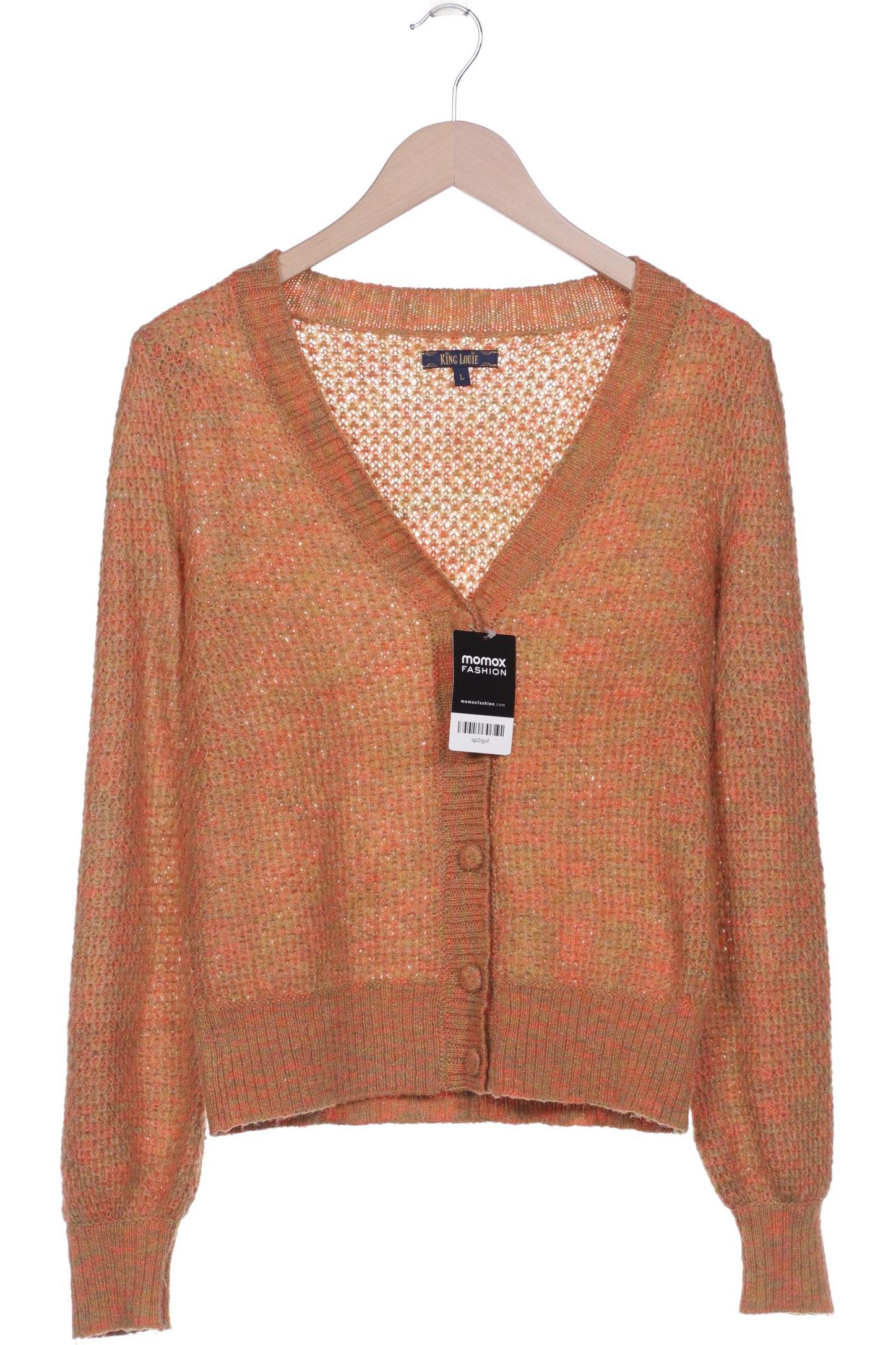 

KING LOUIE Damen Strickjacke, orange