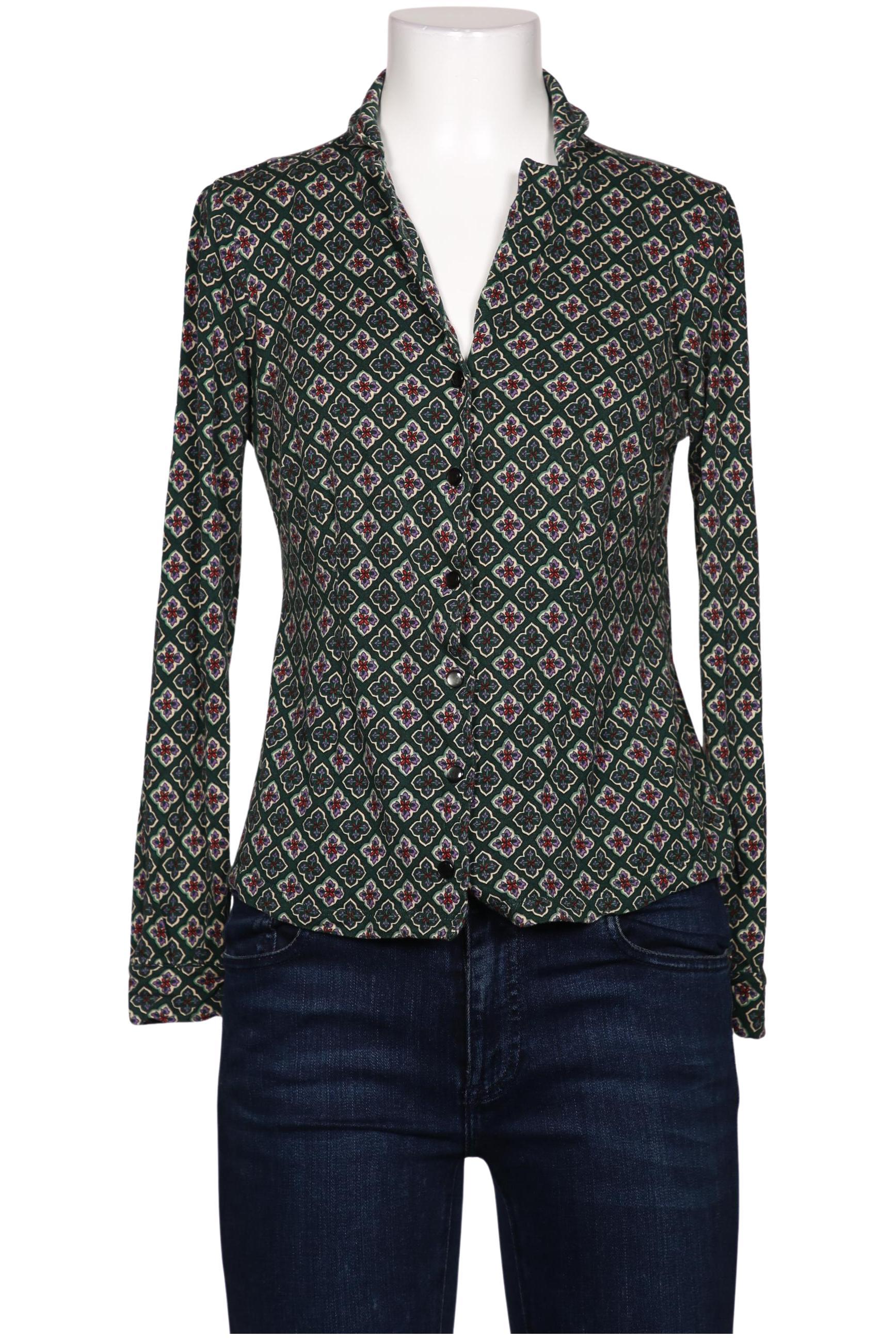 

King Louie Damen Bluse, grün, Gr. 38