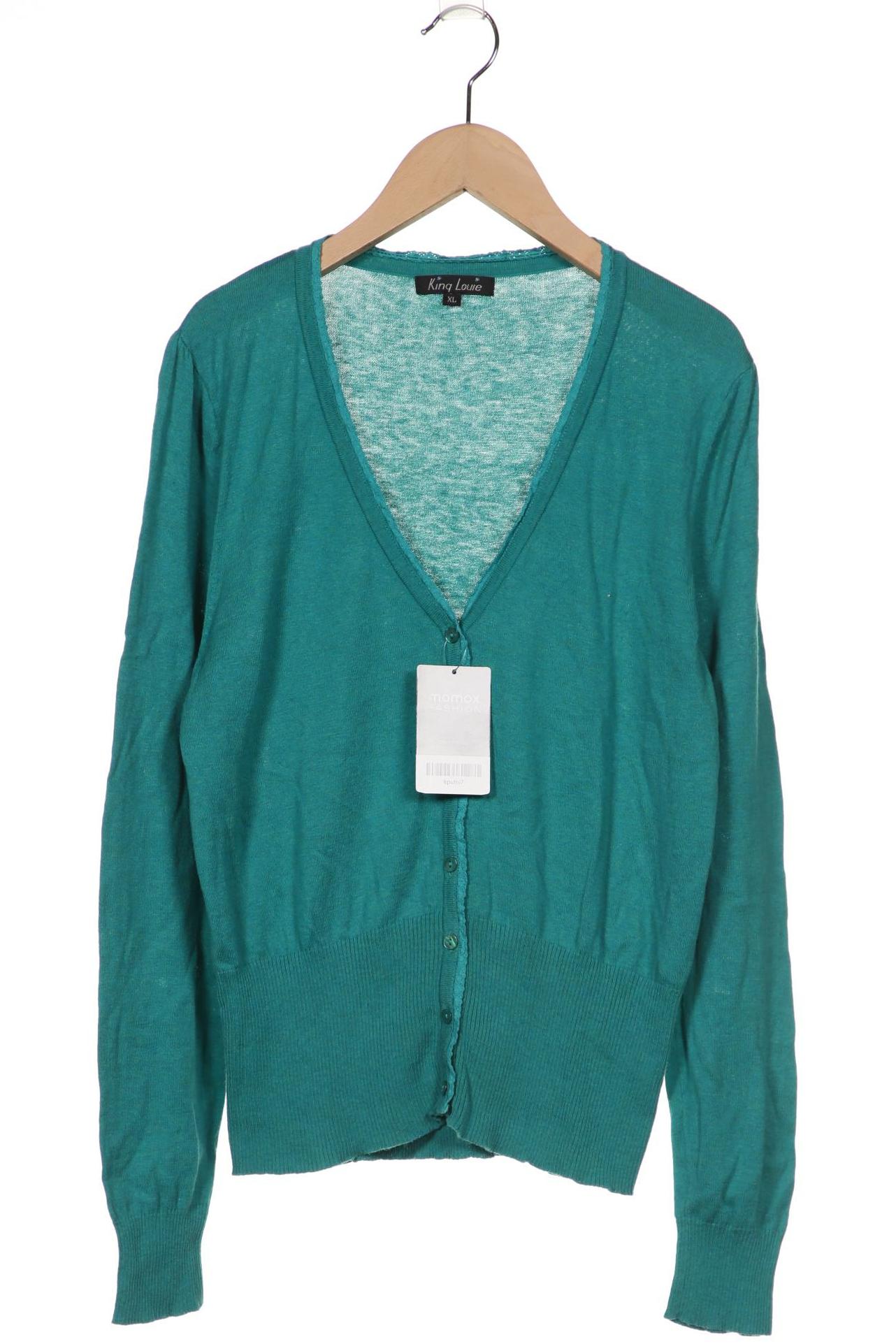 

KING LOUIE Damen Strickjacke, türkis