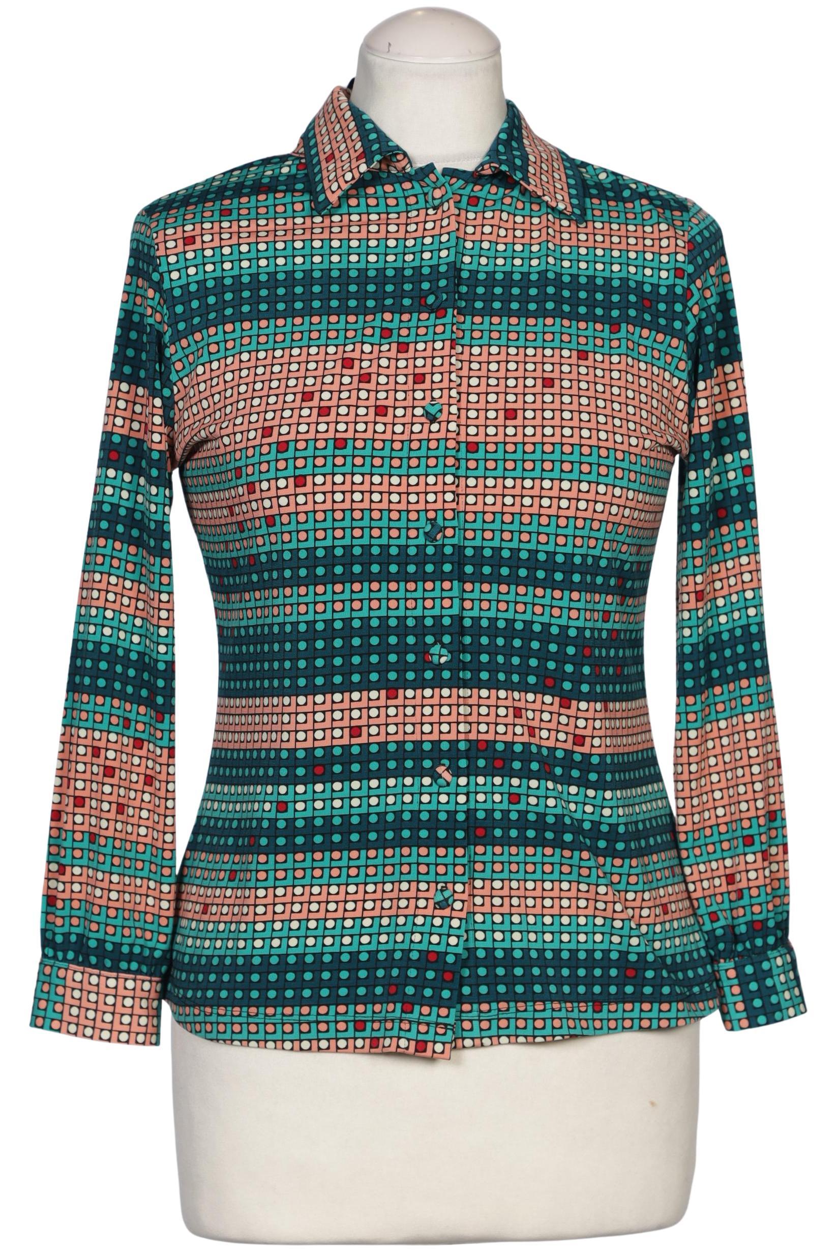 

King Louie Damen Bluse, mehrfarbig, Gr. 38