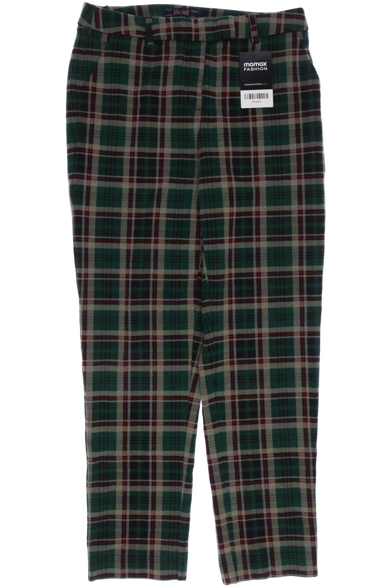 

King Louie Damen Stoffhose, grün, Gr. 36