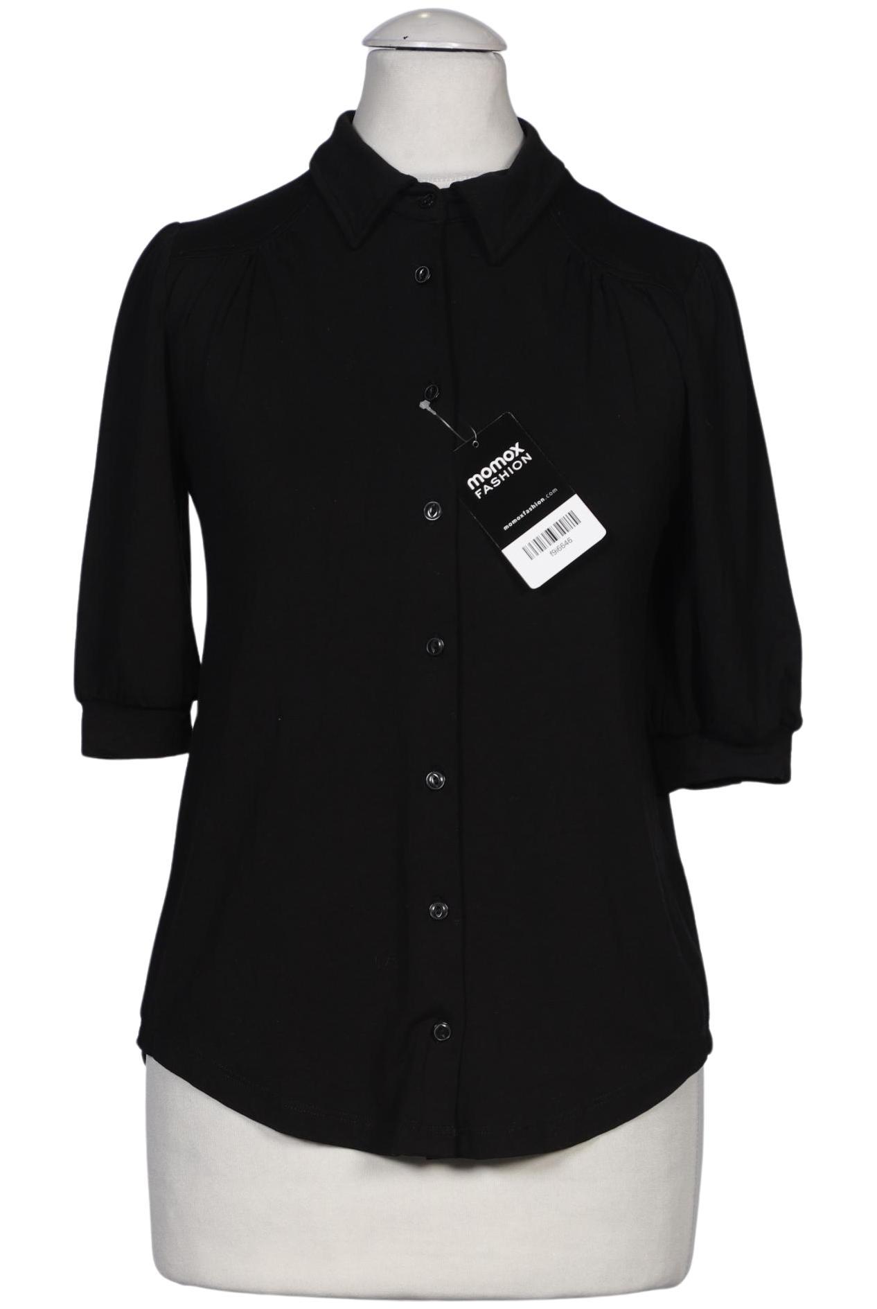 

King Louie Damen Bluse, schwarz, Gr. 34