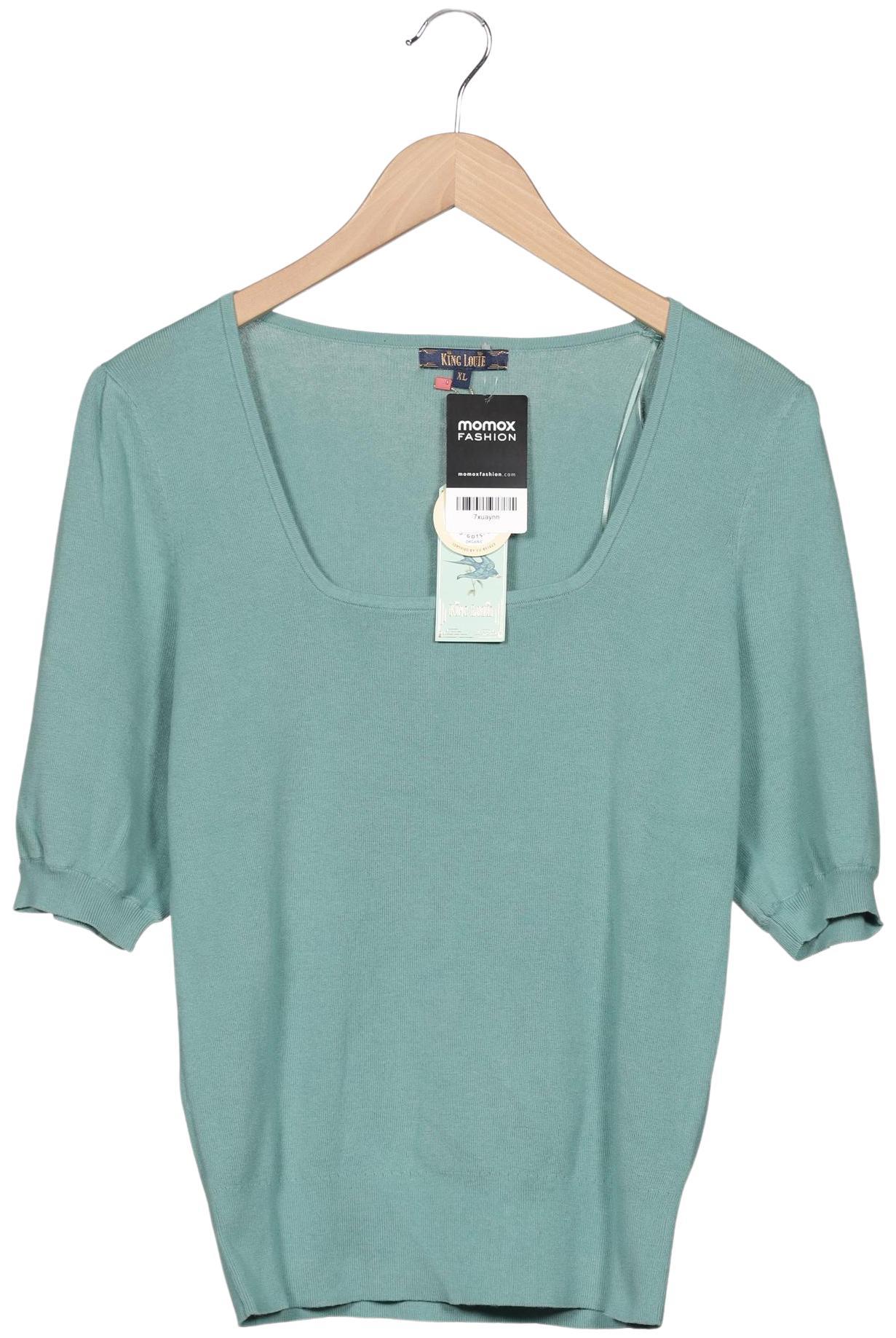 

King Louie Damen Pullover, türkis, Gr. 44