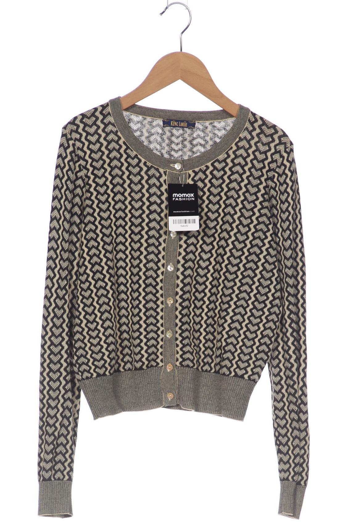 

King Louie Damen Strickjacke, beige, Gr. 38