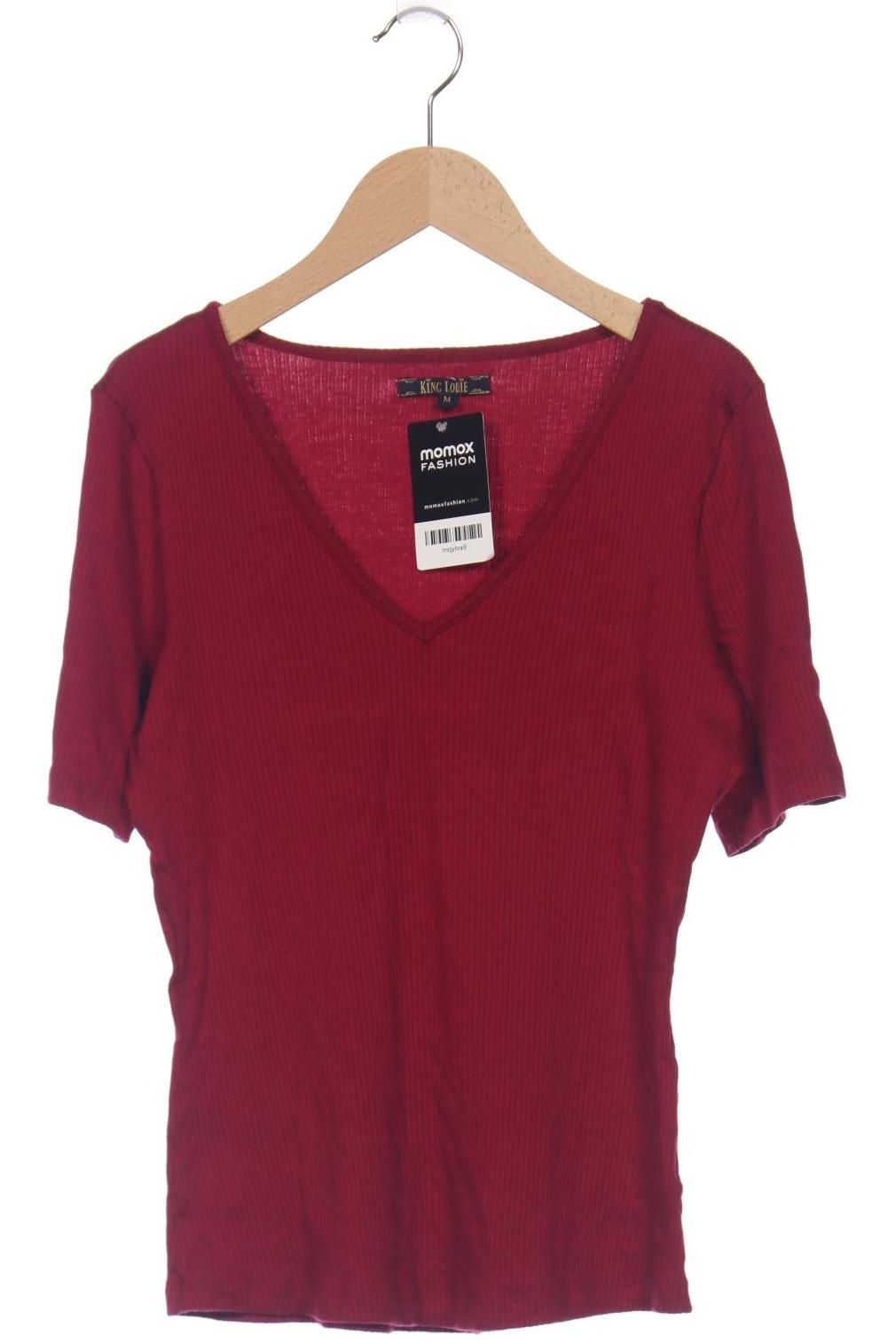 

King Louie Damen T-Shirt, bordeaux, Gr. 38