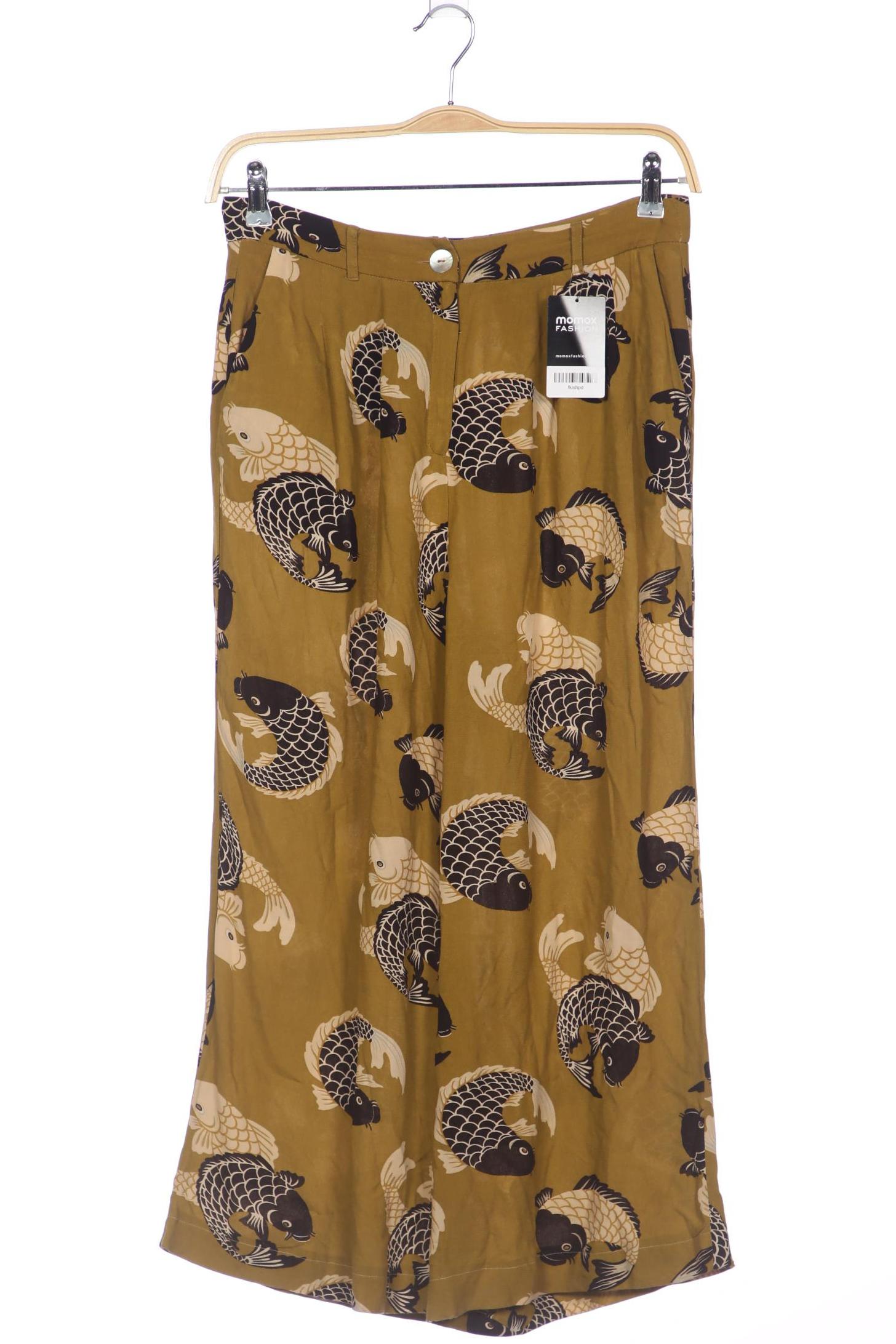 

King Louie Damen Stoffhose, braun, Gr. 38