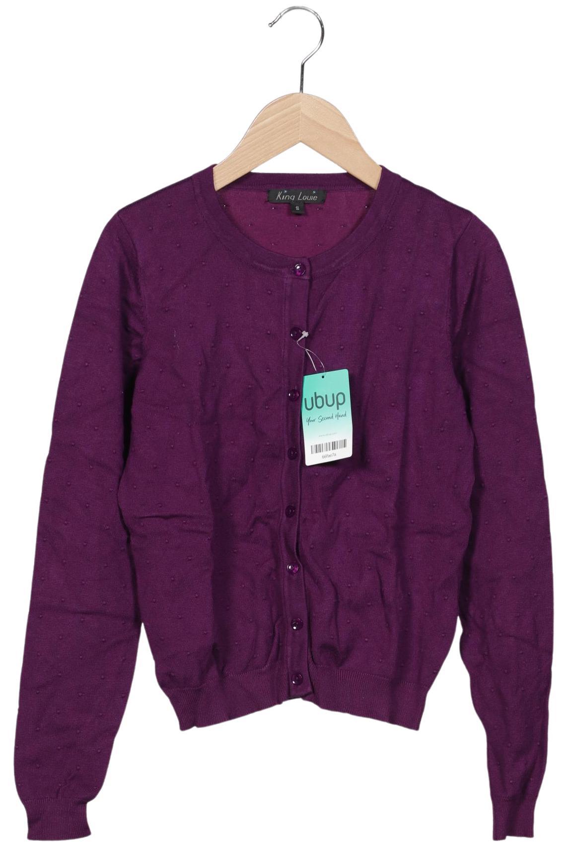 

King Louie Damen Strickjacke, flieder, Gr. 36