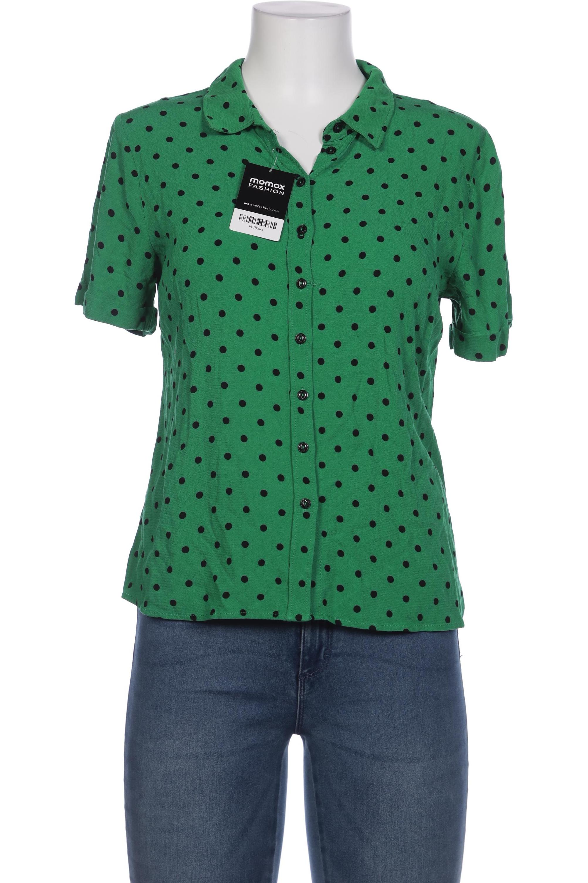 

King Louie Damen Bluse, grün, Gr. 42