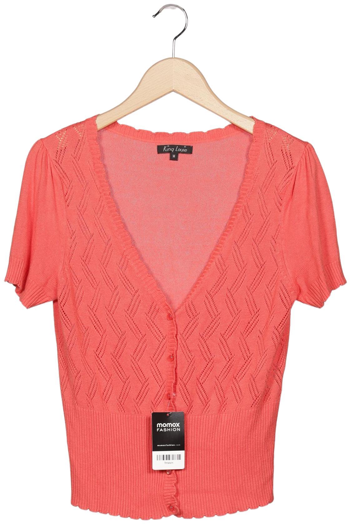 

King Louie Damen Strickjacke, pink, Gr. 38