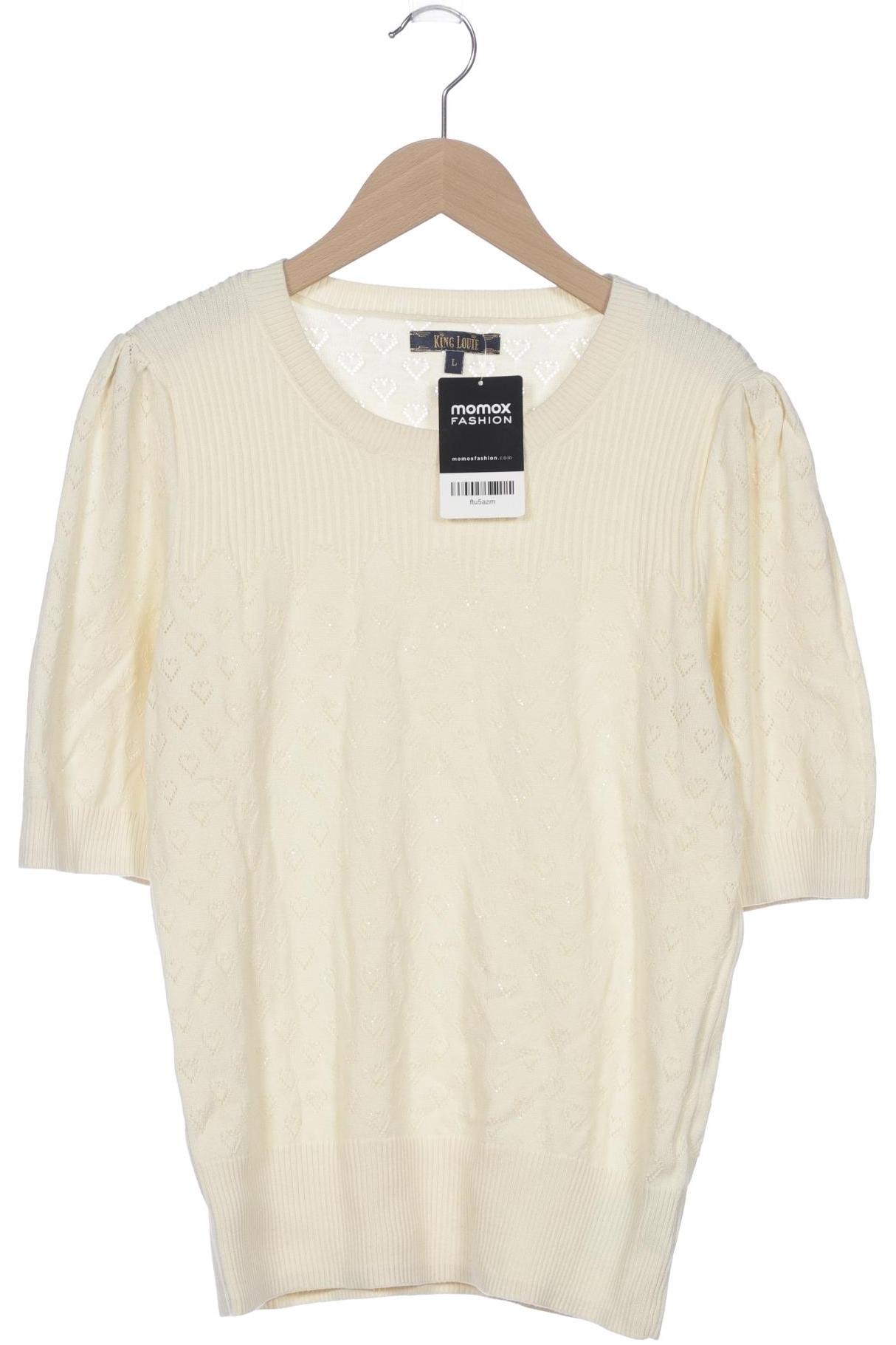

King Louie Damen Pullover, cremeweiß, Gr. 42