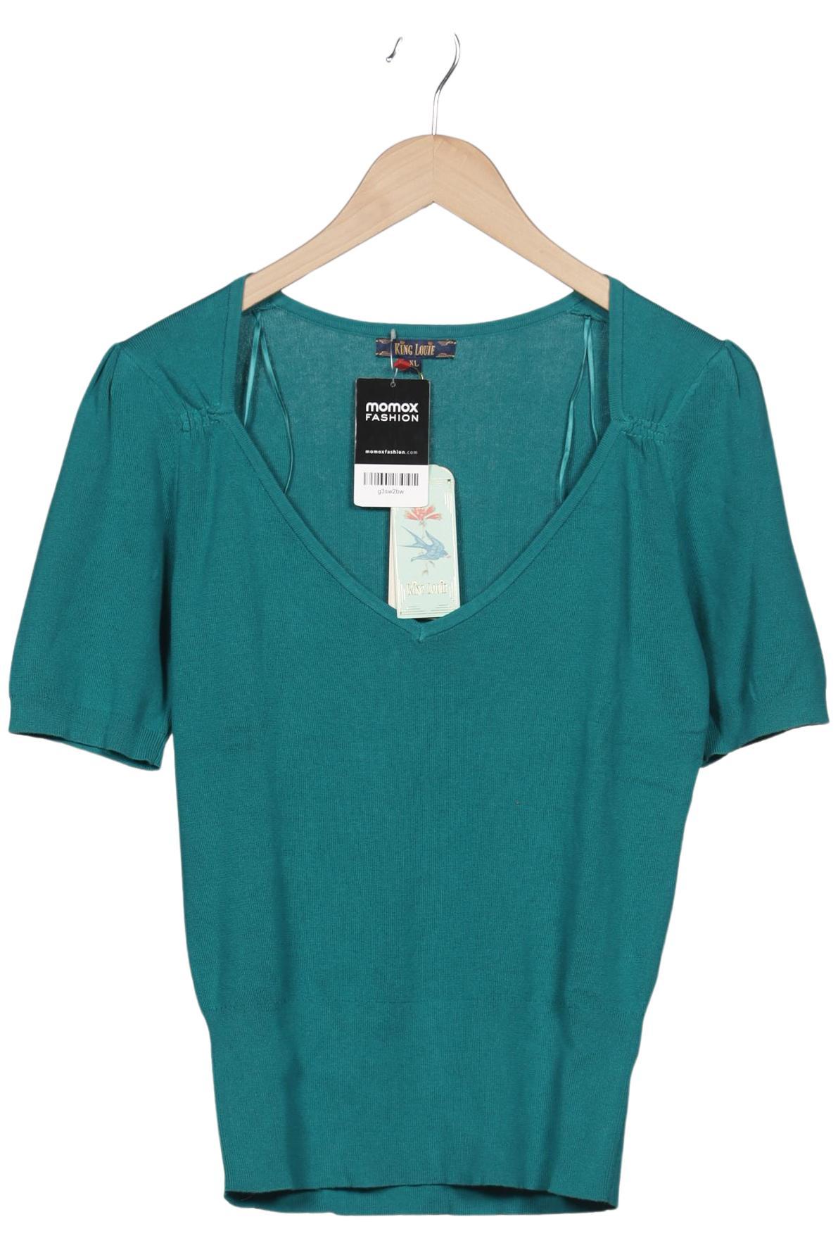 

King Louie Damen Pullover, türkis, Gr. 44