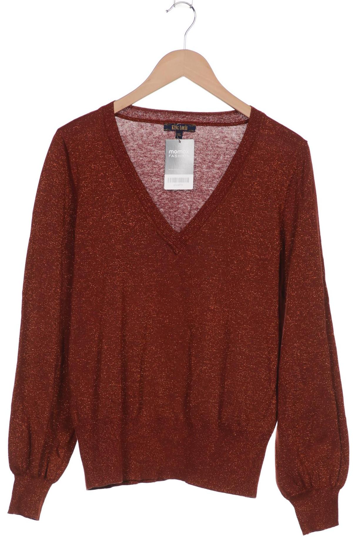 

King Louie Damen Pullover, orange, Gr. 44