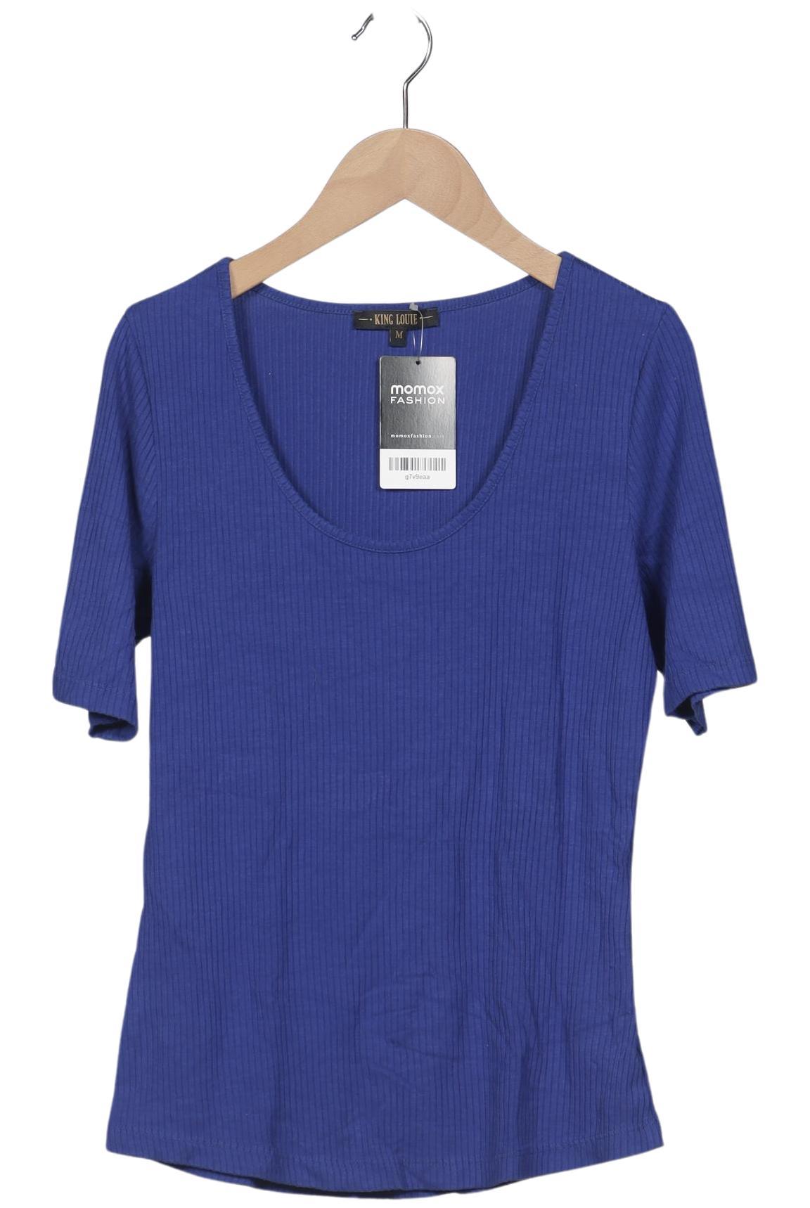 

King Louie Damen T-Shirt, blau, Gr. 38