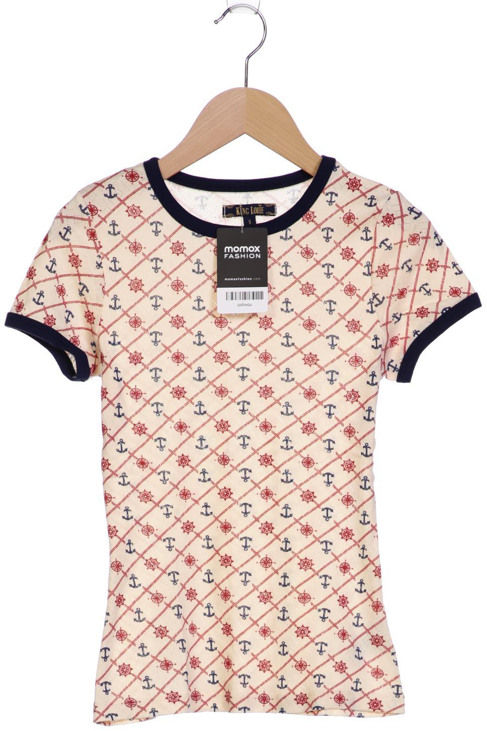 

KING LOUIE Damen T-Shirt, cremeweiß