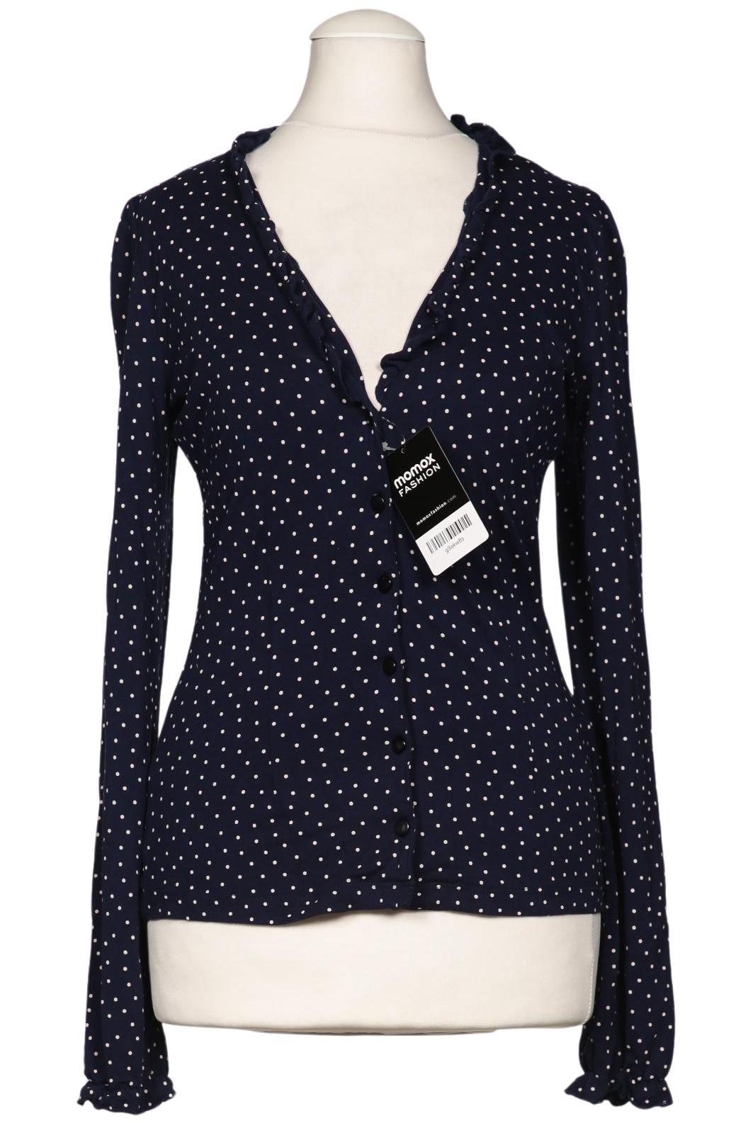 

King Louie Damen Bluse, marineblau, Gr. 34