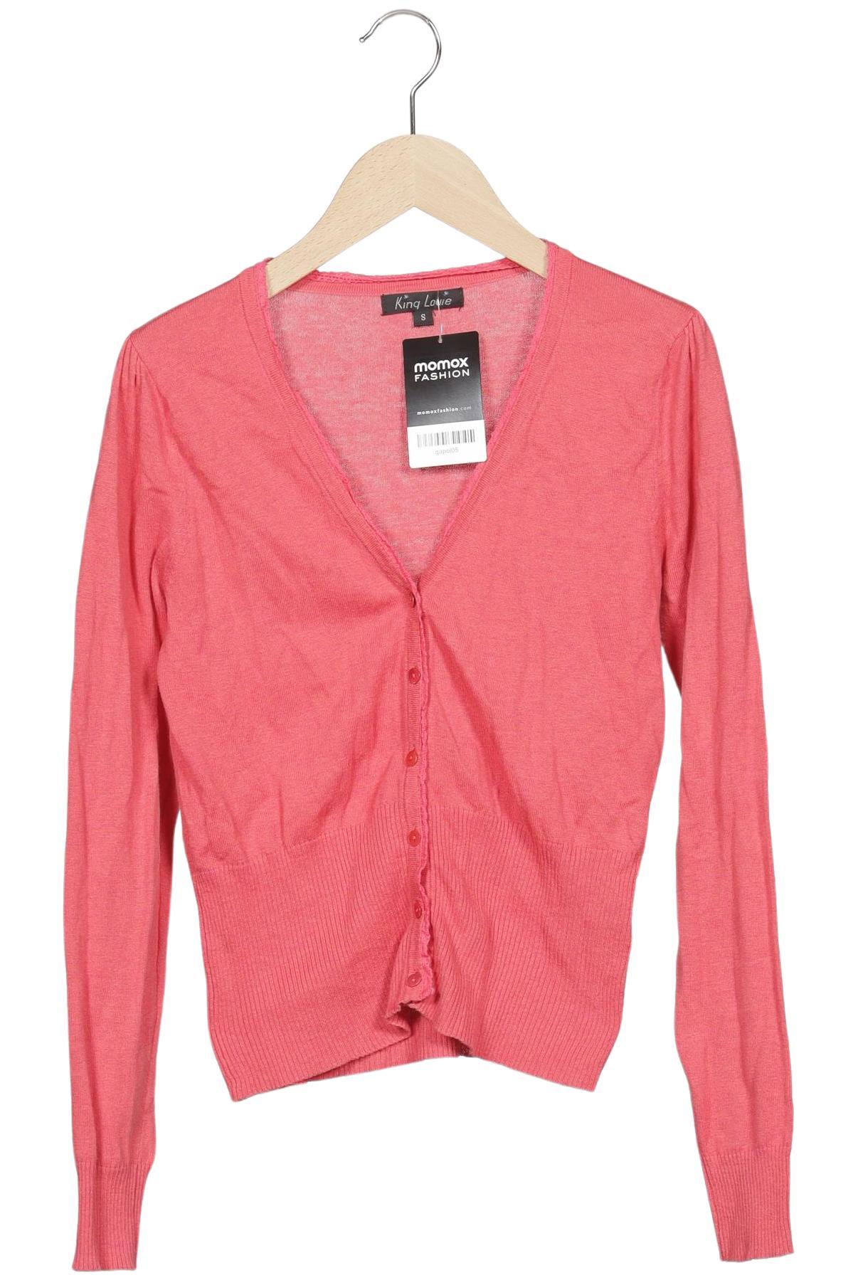 

King Louie Damen Strickjacke, pink, Gr. 36