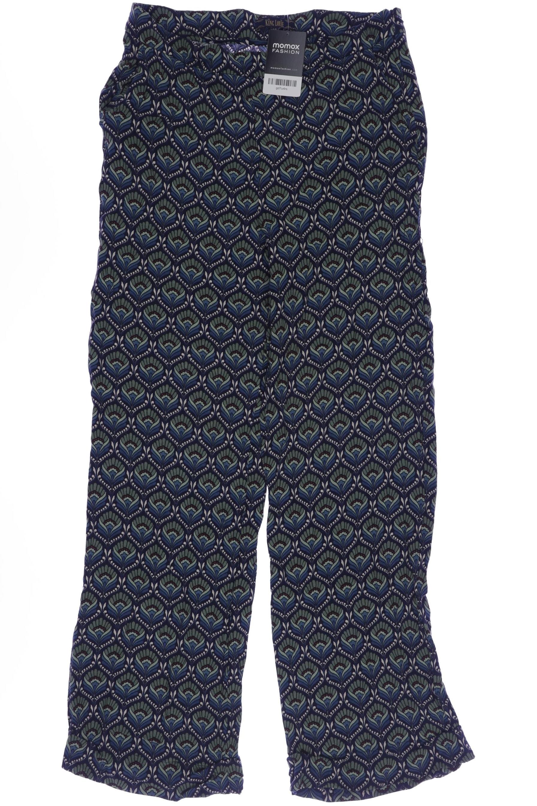 

King Louie Damen Stoffhose, marineblau, Gr. 40