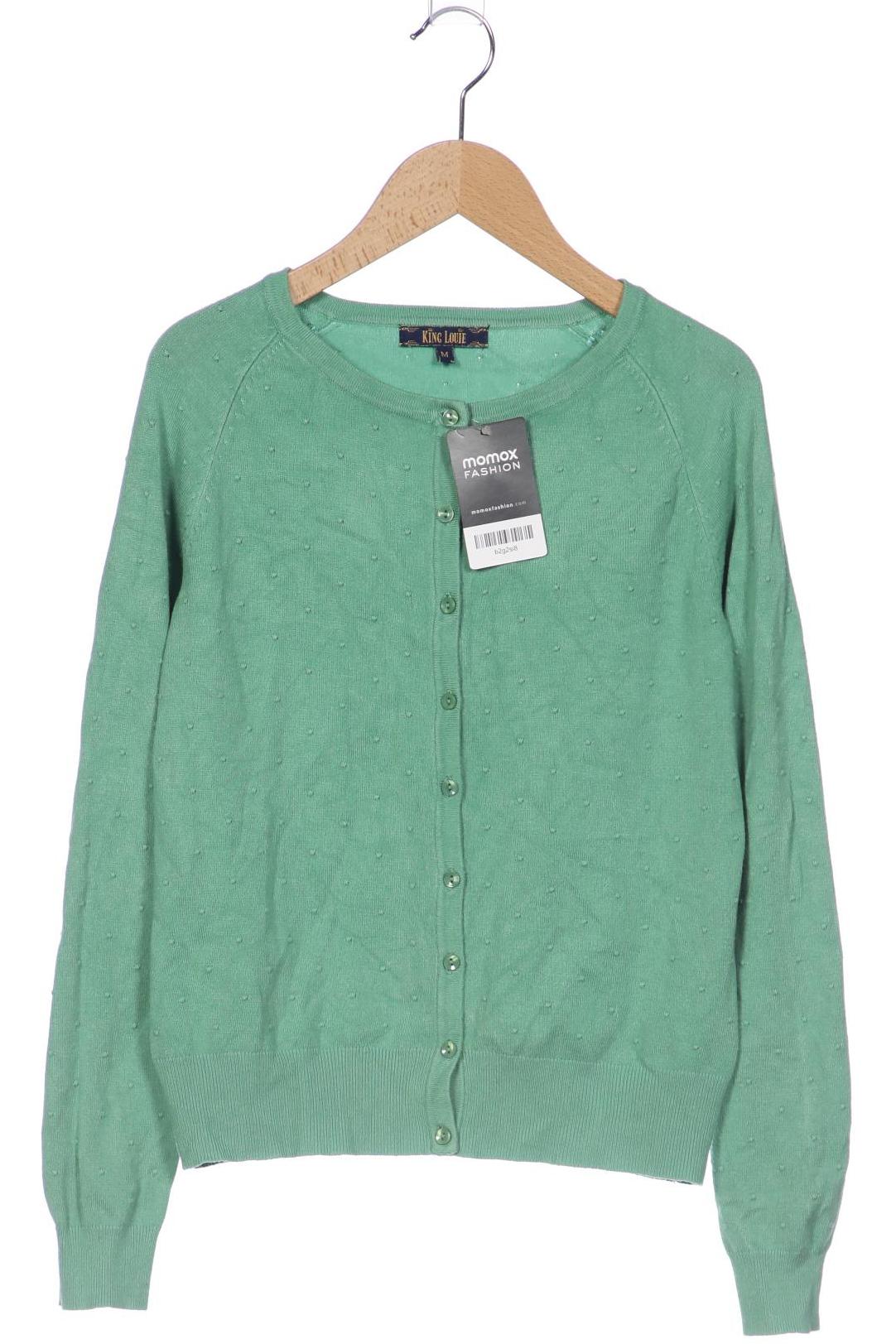 

King Louie Damen Strickjacke, grün, Gr. 38