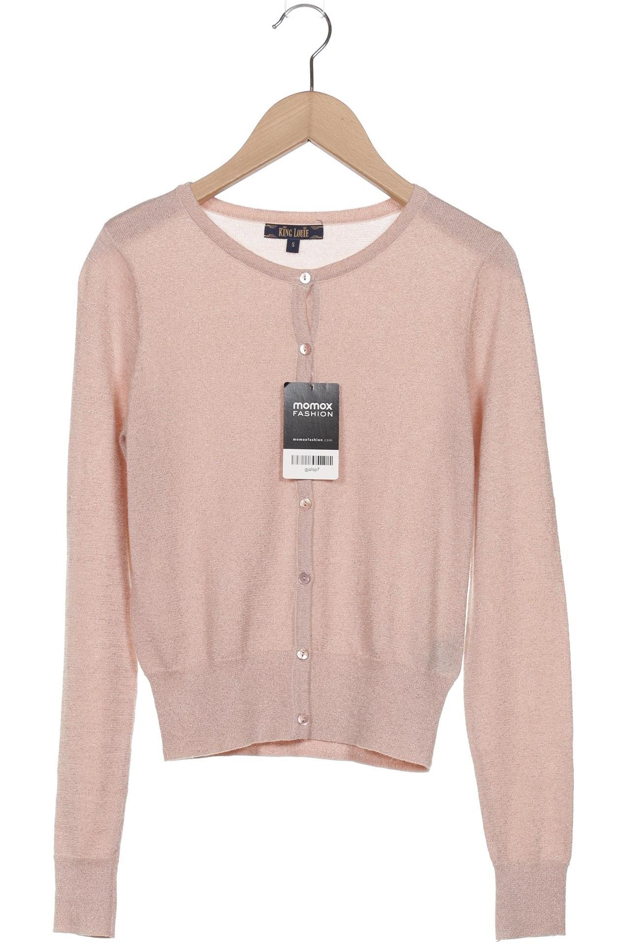 

King Louie Damen Strickjacke, pink, Gr. 36