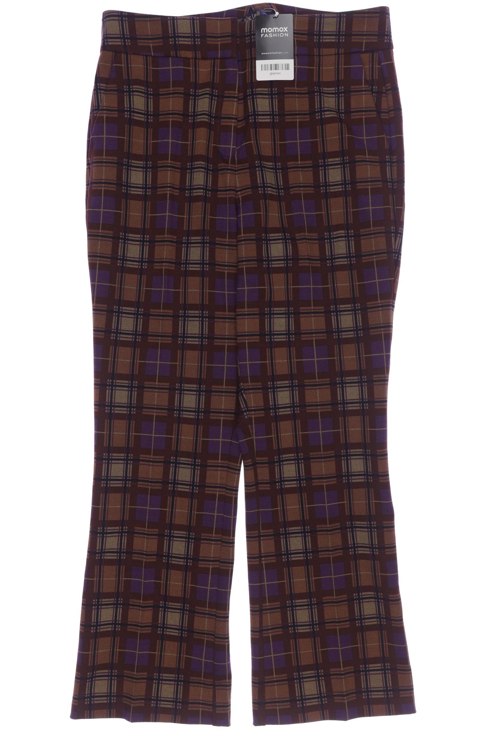 

King Louie Damen Stoffhose, bordeaux, Gr. 38