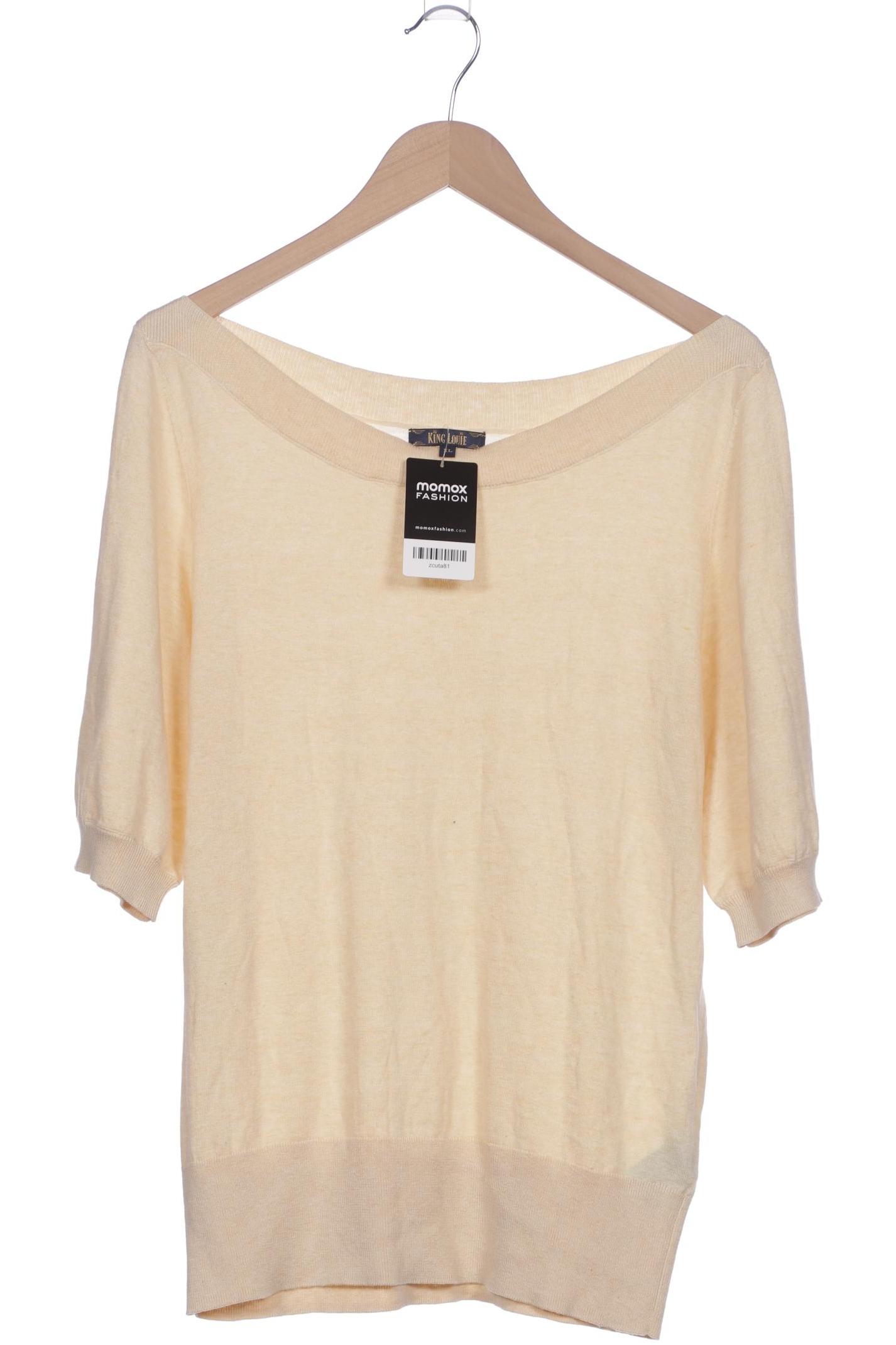 

King Louie Damen Pullover, gelb, Gr. 44