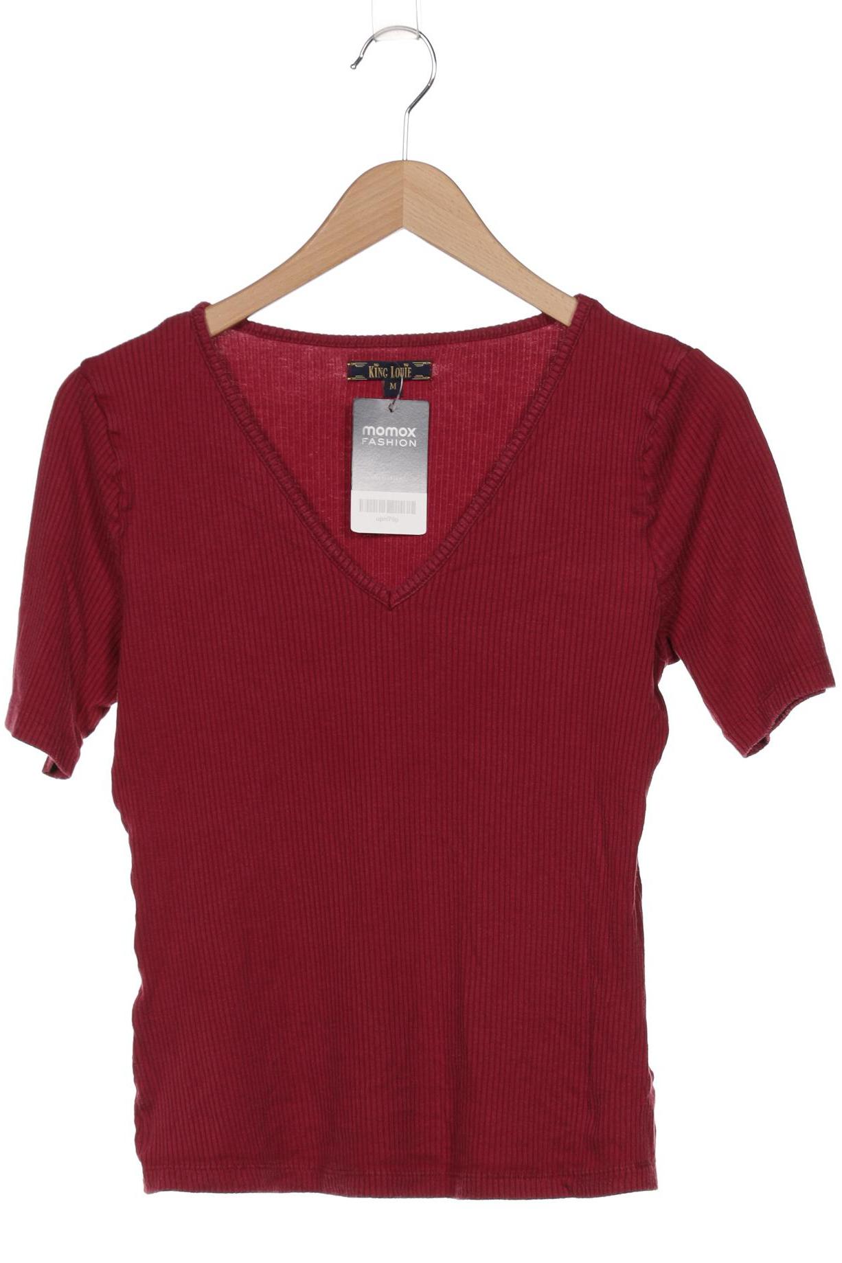 

King Louie Damen T-Shirt, bordeaux, Gr. 38