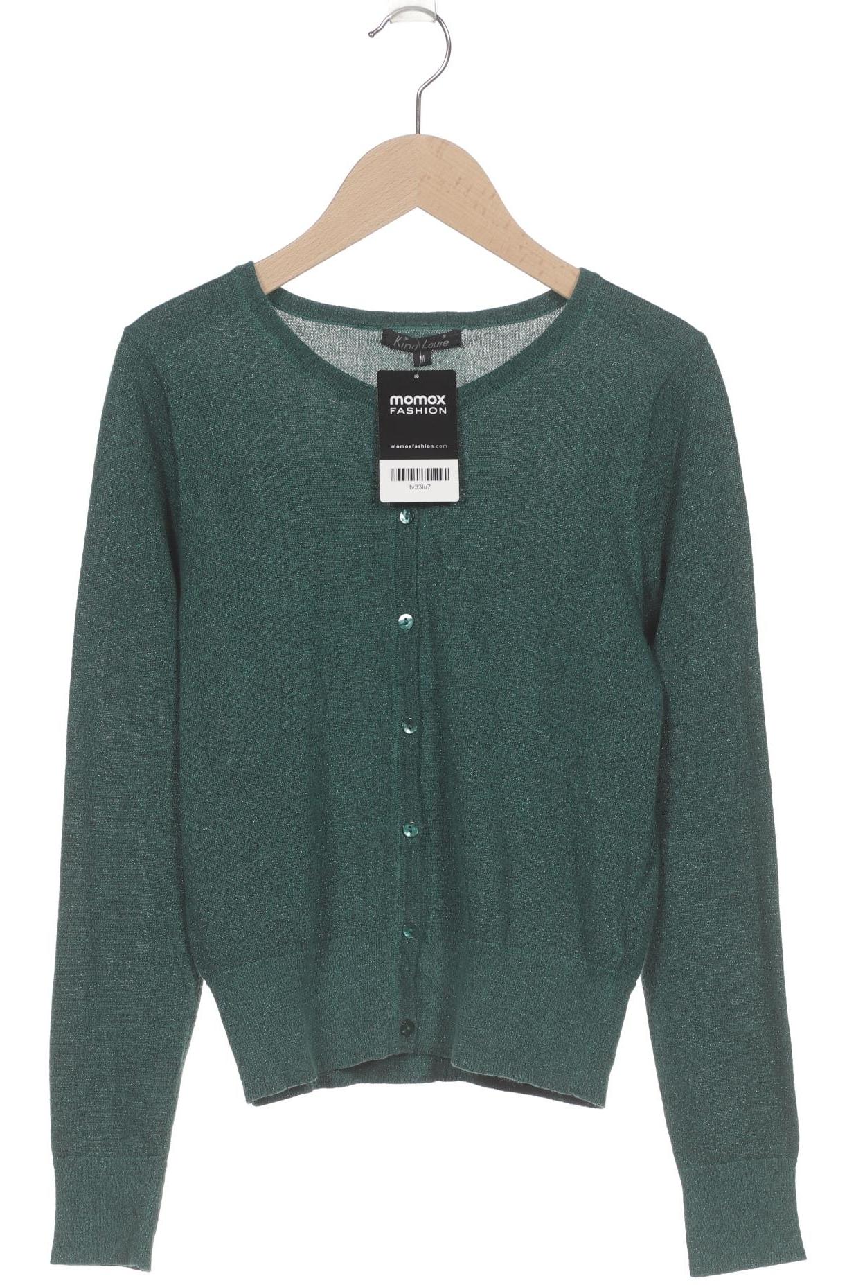 

King Louie Damen Strickjacke, grün, Gr. 38