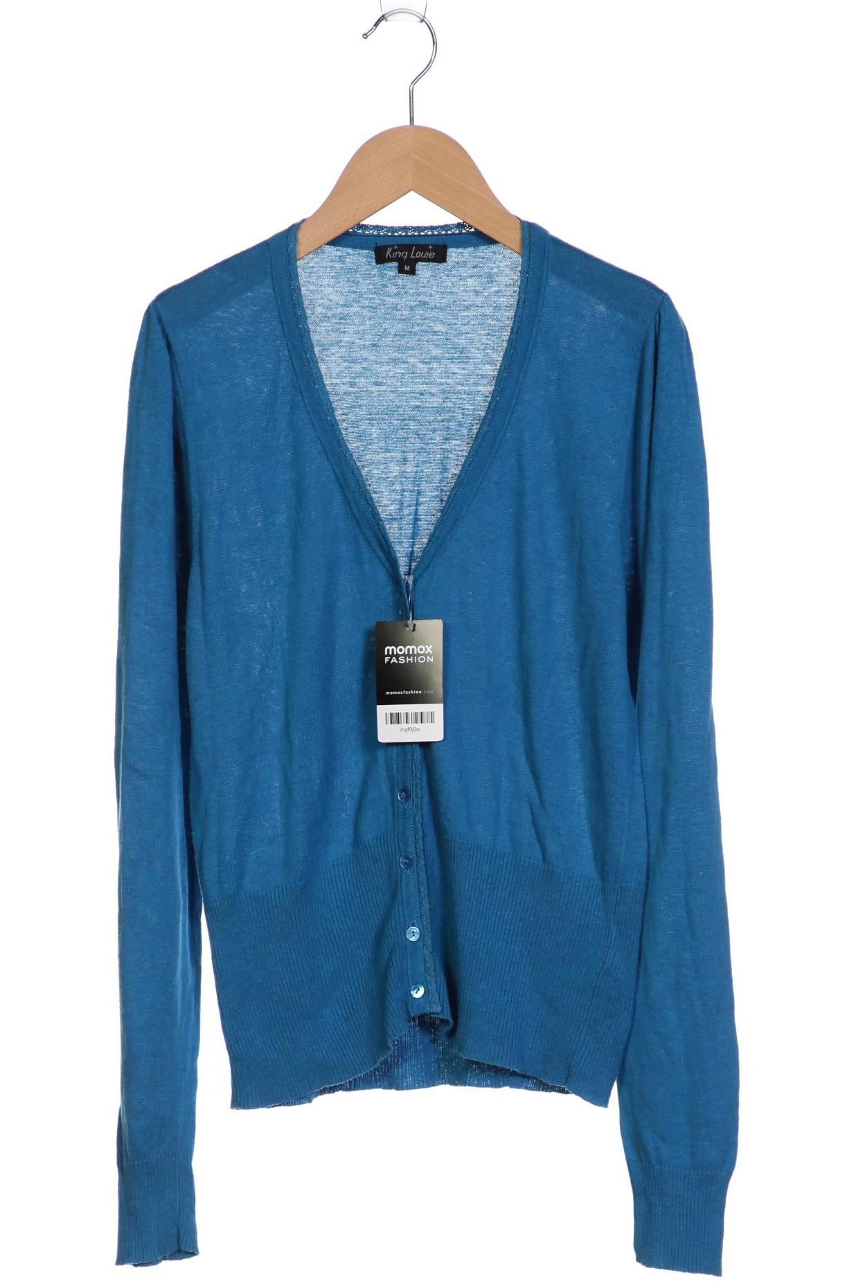 

KING LOUIE Damen Strickjacke, blau