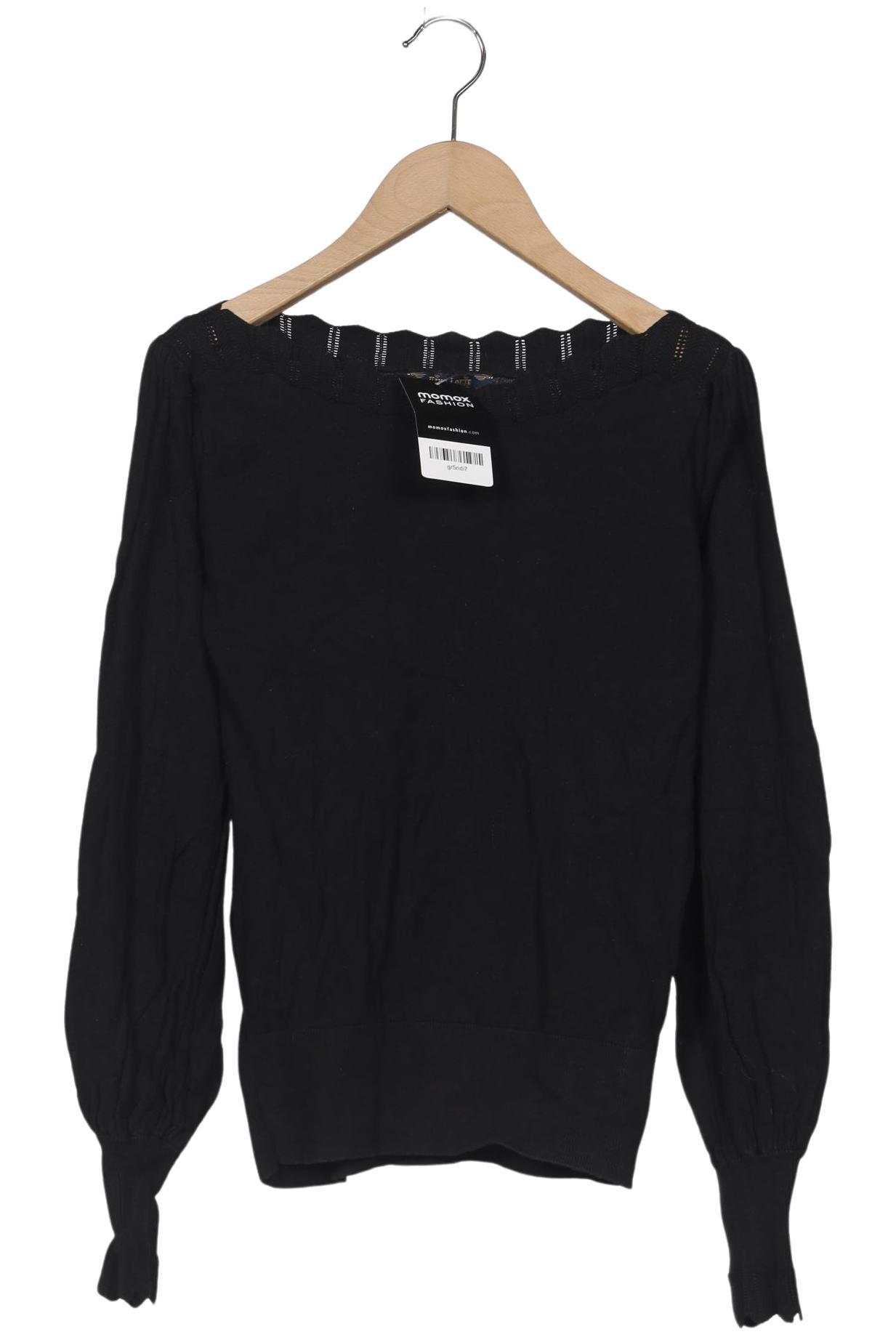 

King Louie Damen Pullover, schwarz, Gr. 36