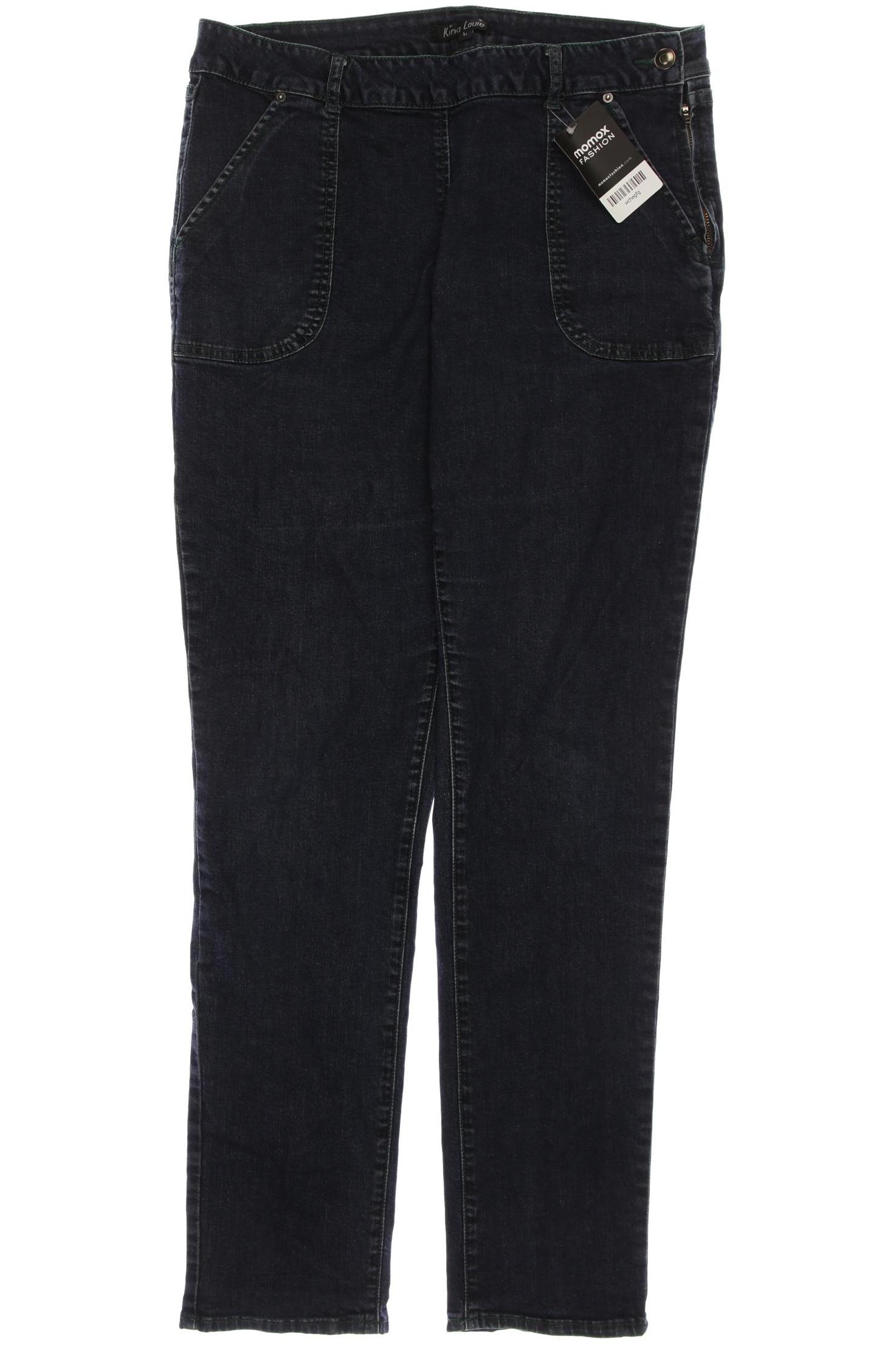 

KING LOUIE Damen Jeans, marineblau