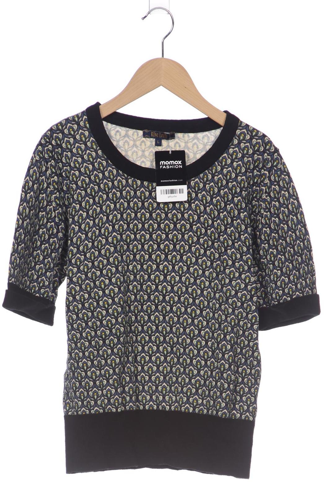 

King Louie Damen Pullover, blau, Gr. 42