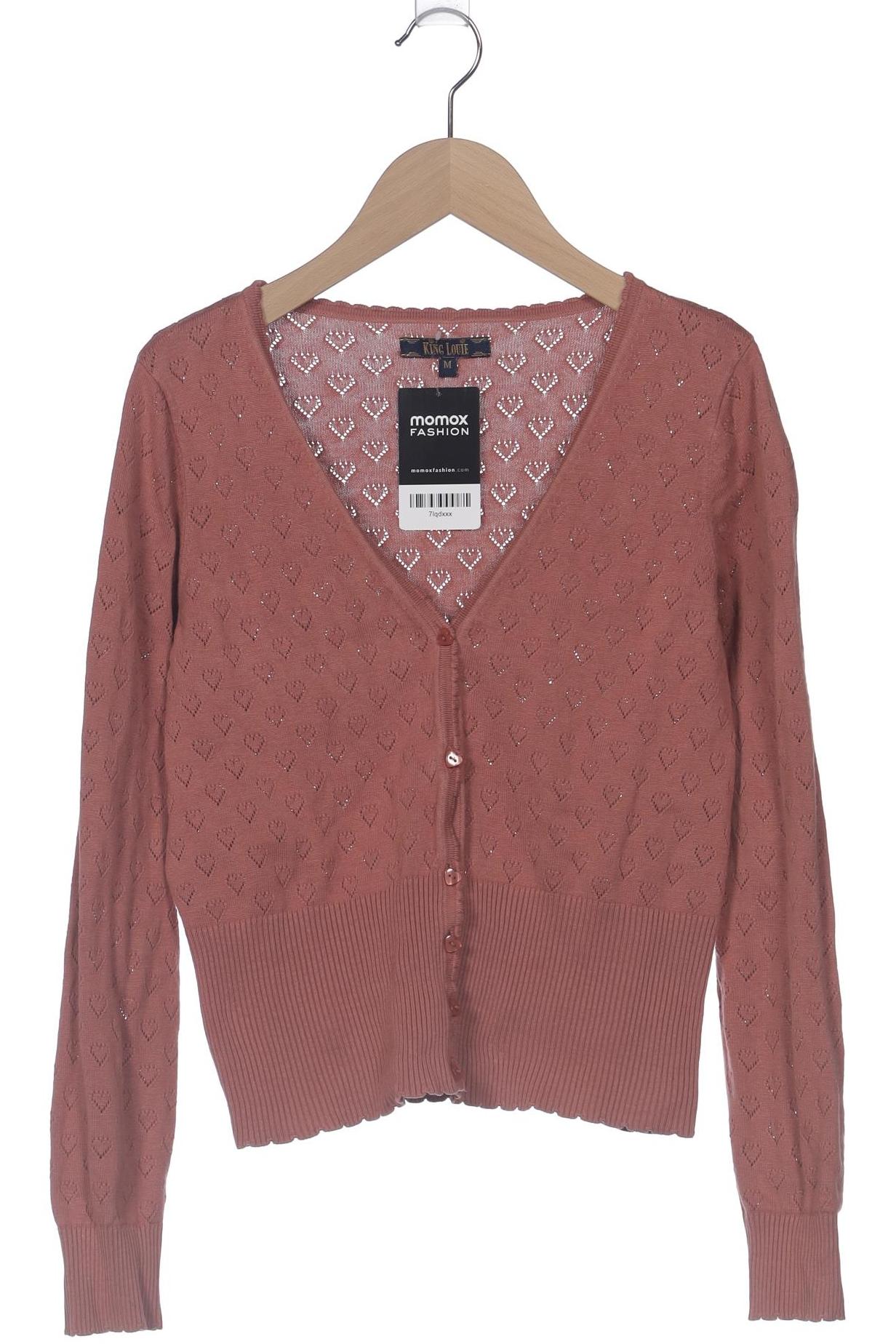 

King Louie Damen Strickjacke, braun, Gr. 38