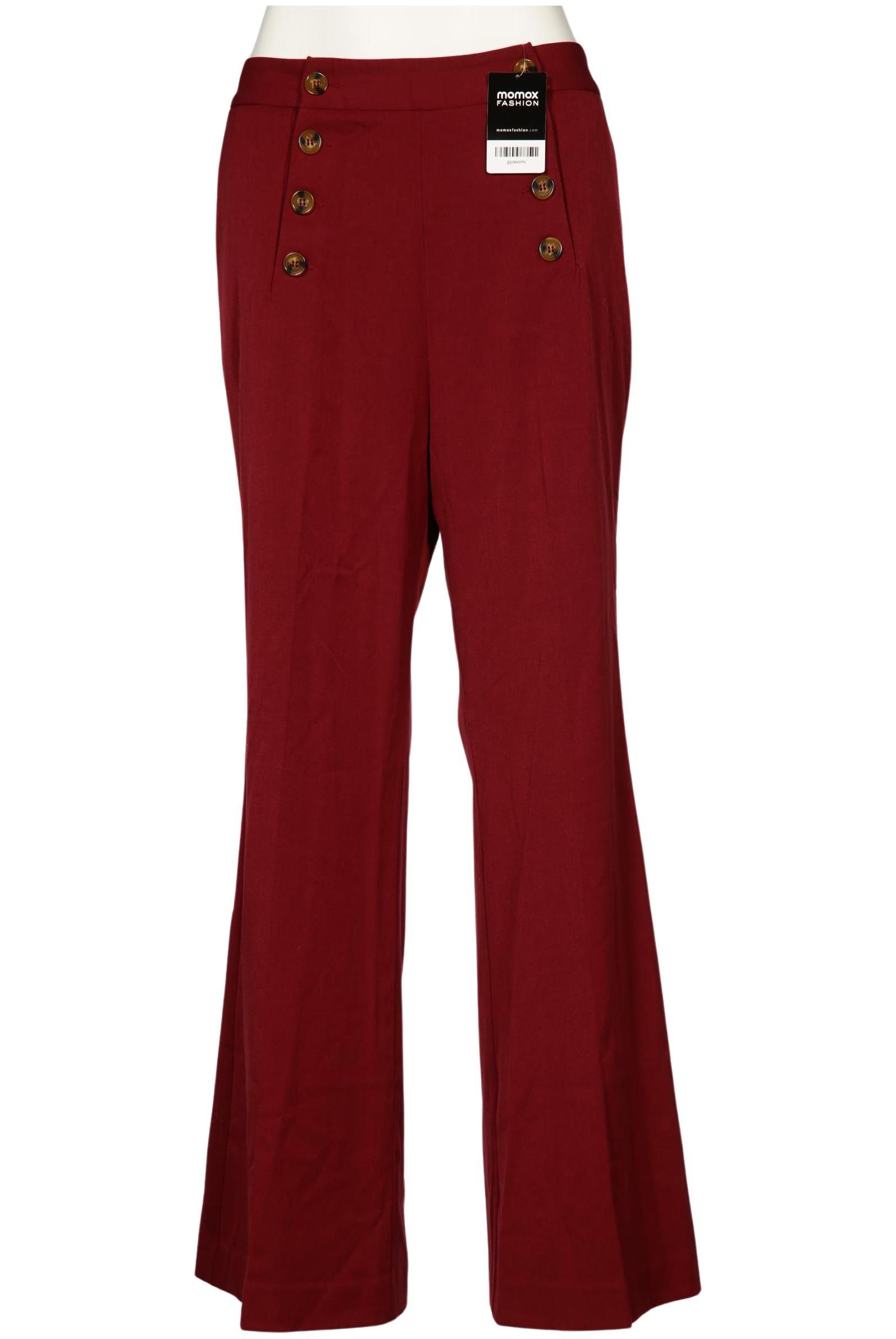 

King Louie Damen Stoffhose, rot, Gr. 44