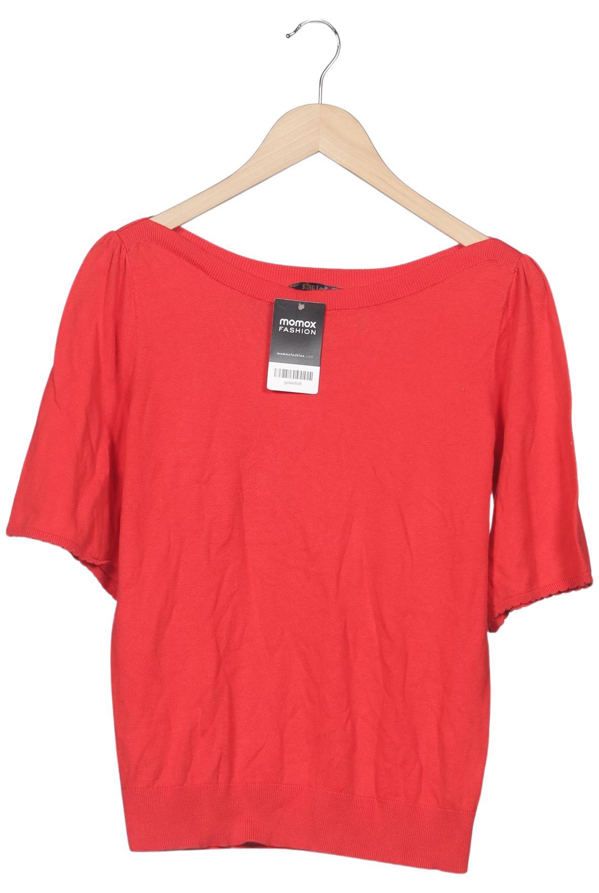 

King Louie Damen T-Shirt, rot, Gr. 38