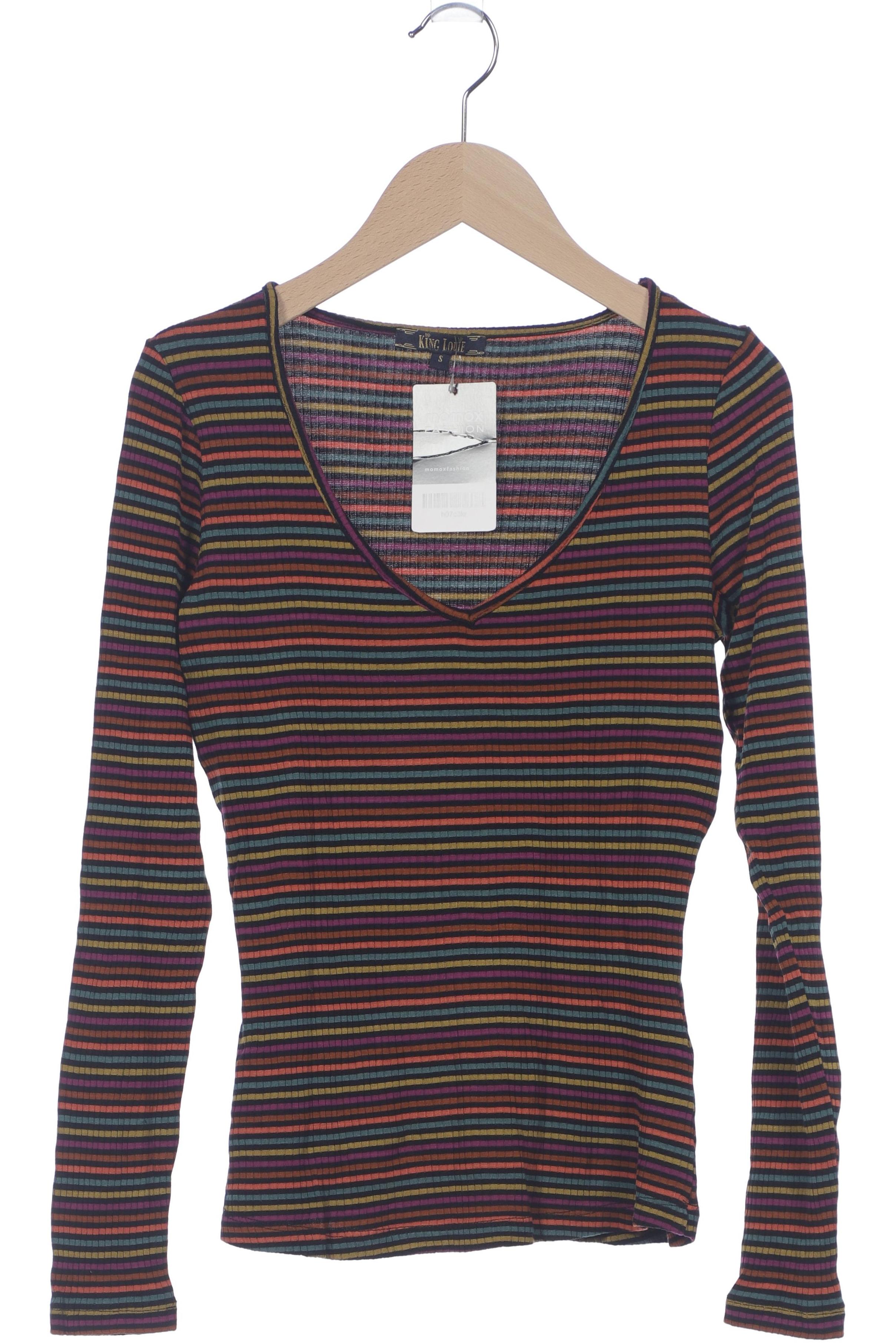 

King Louie Damen Langarmshirt, mehrfarbig, Gr. 36