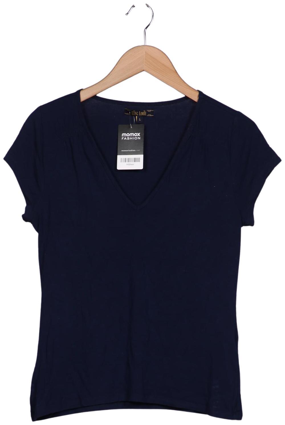 

King Louie Damen T-Shirt, marineblau, Gr. 42