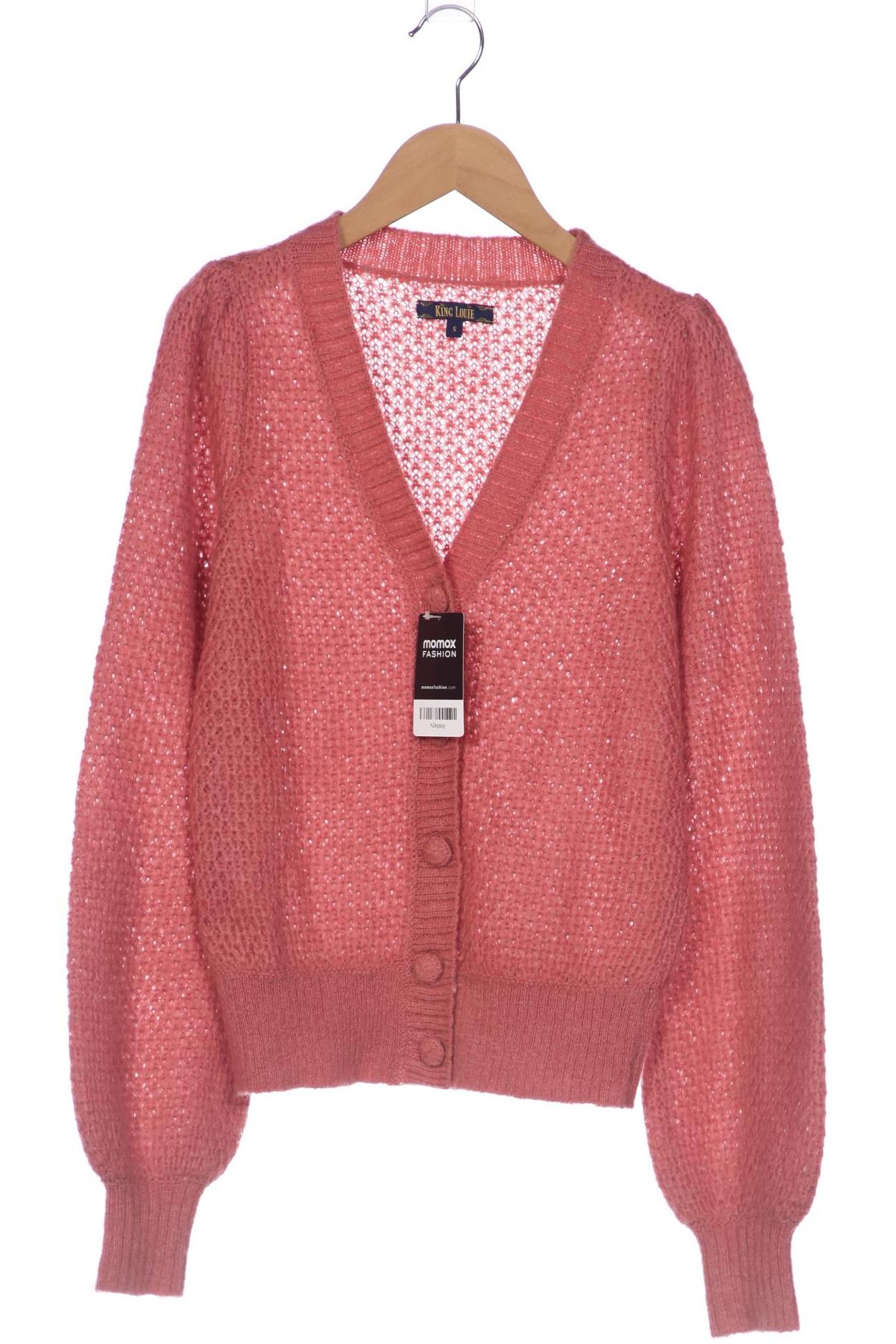 

King Louie Damen Strickjacke, pink, Gr. 36