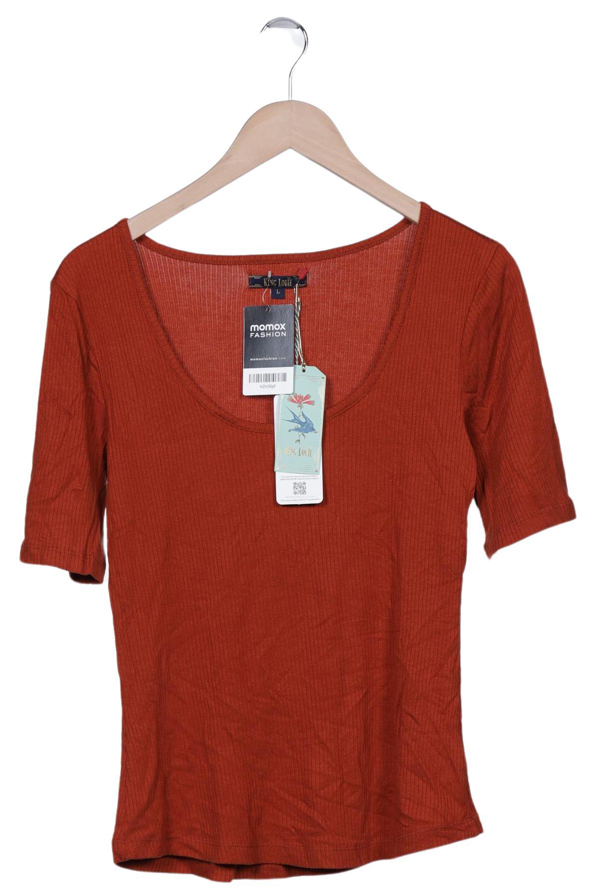 

King Louie Damen T-Shirt, braun, Gr. 42