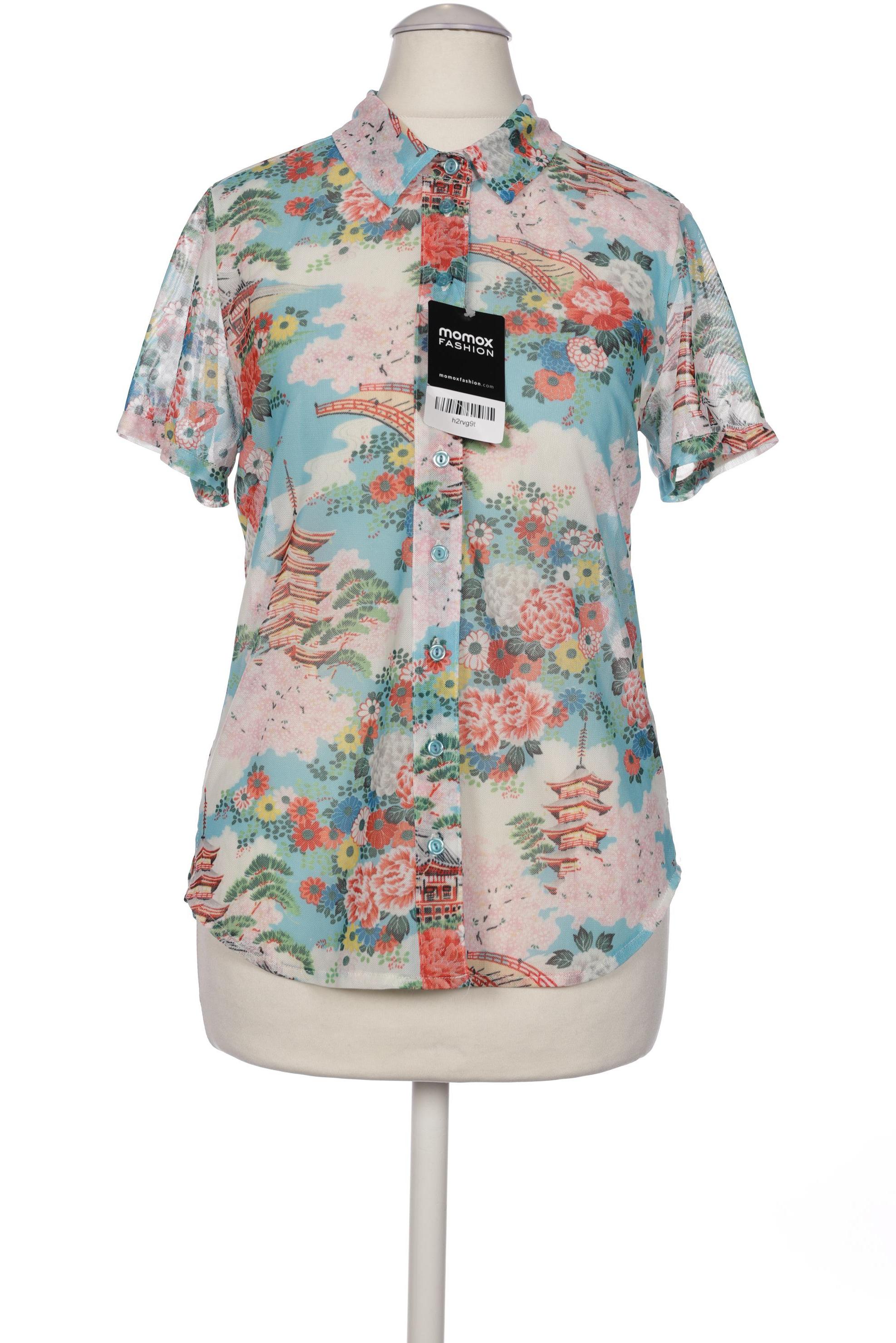 

King Louie Damen Bluse, mehrfarbig, Gr. 36