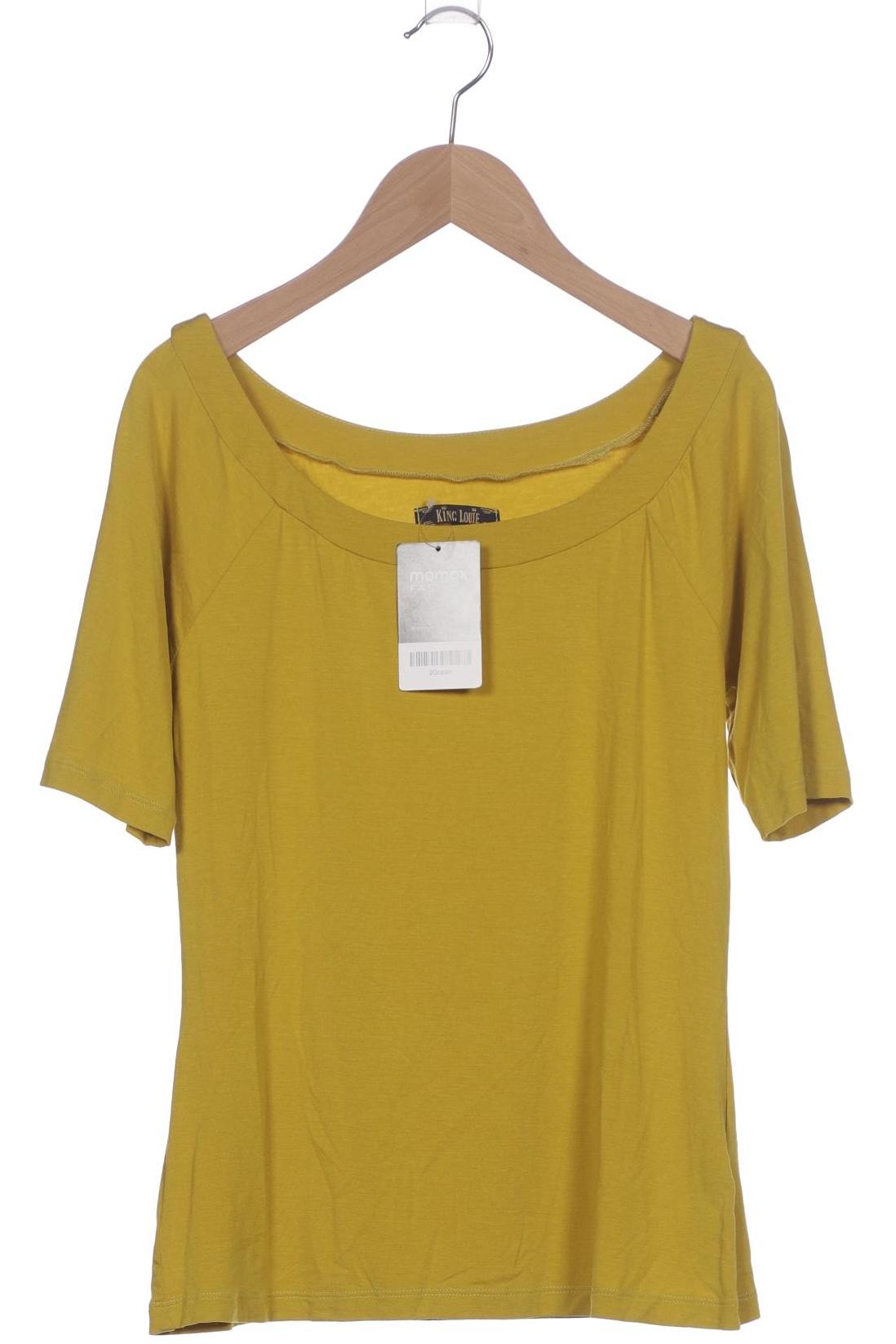 

King Louie Damen T-Shirt, gelb, Gr. 38