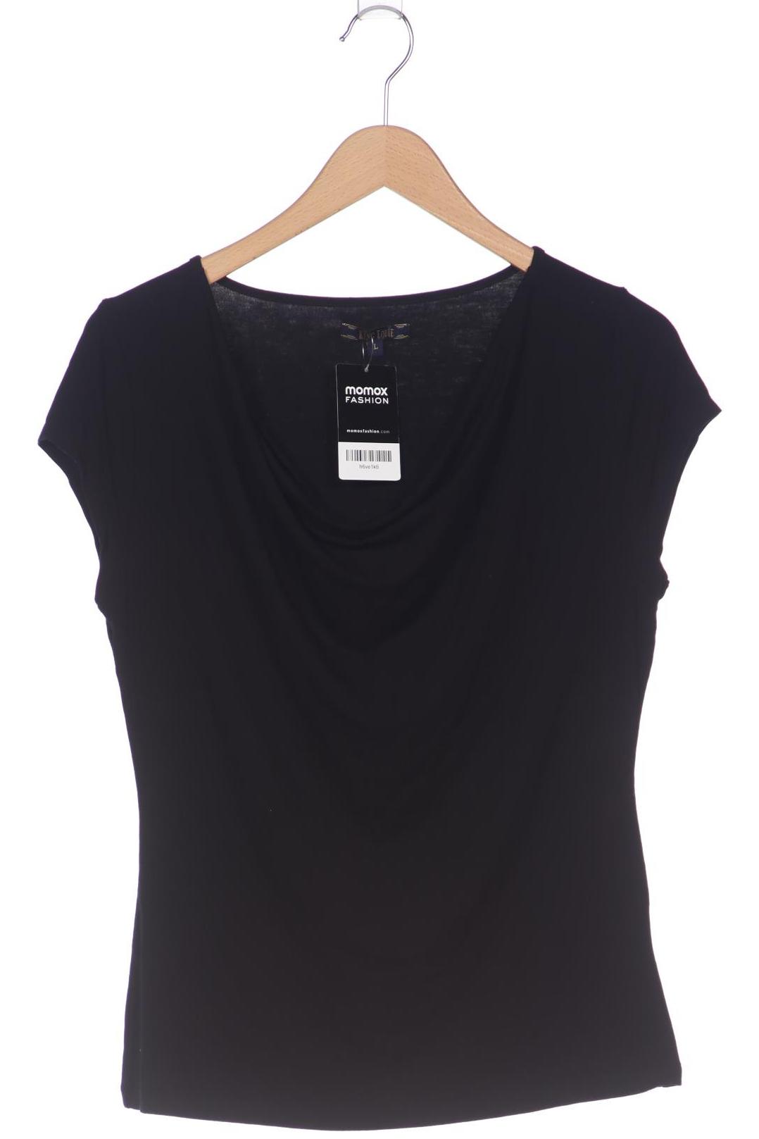

King Louie Damen T-Shirt, schwarz, Gr. 42