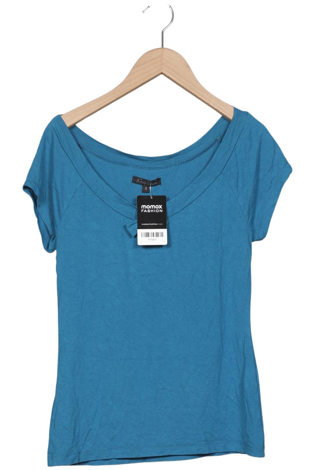 

King Louie Damen T-Shirt, blau, Gr. 36