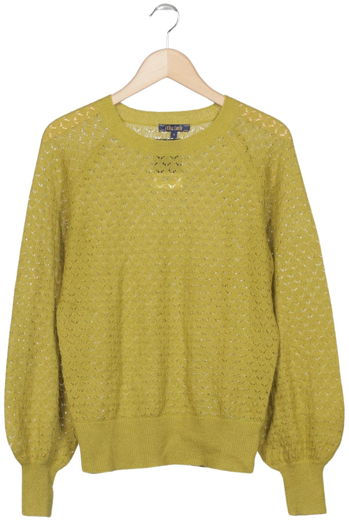 

King Louie Damen Pullover, hellgrün, Gr. 36