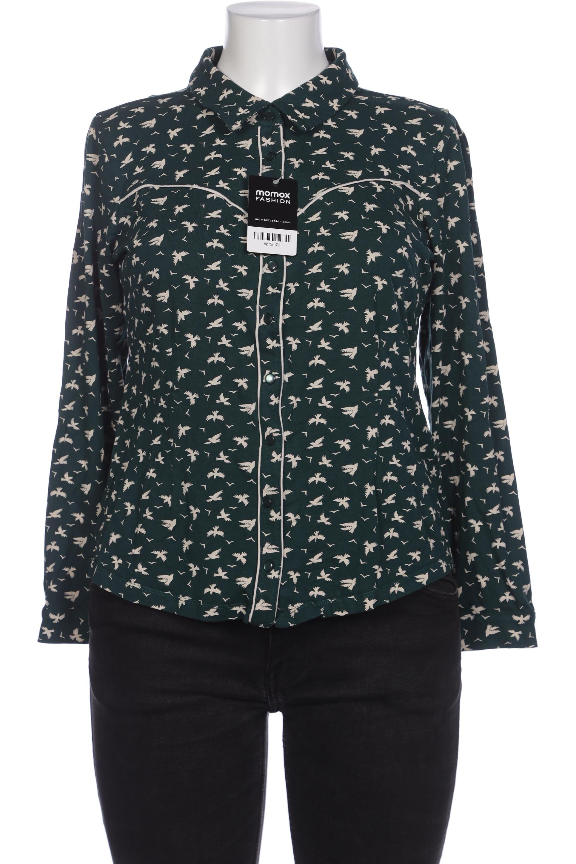 

King Louie Damen Bluse, grün, Gr. 44